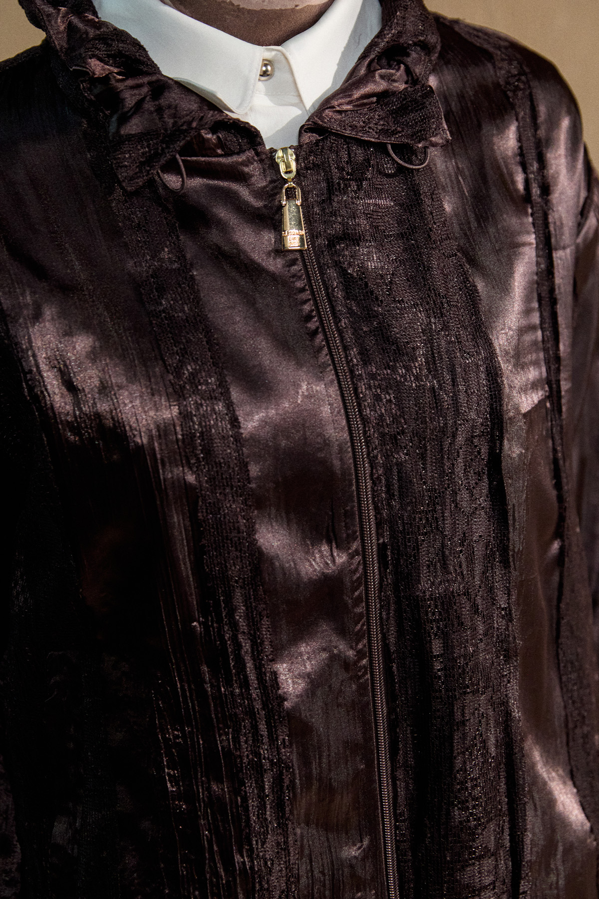 Jakarlı Dantel Detaylı İkili Takım, Tesettür Giyim