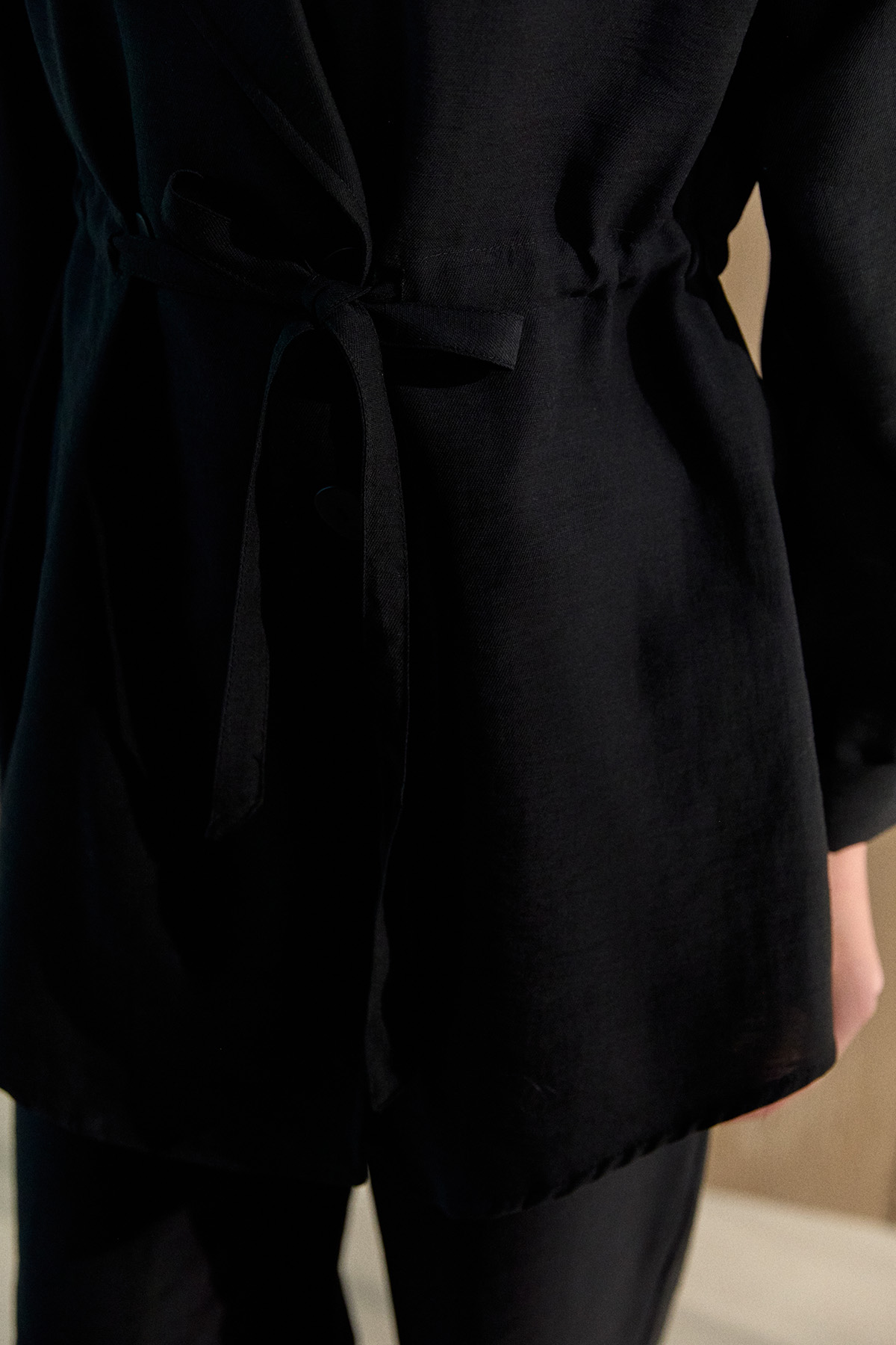 Kruvaze Kuşaklı İkili Takım, Tesettür Giyim