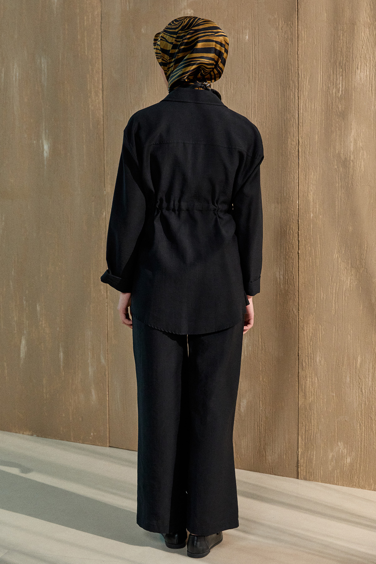 Kruvaze Kuşaklı İkili Takım, Tesettür Giyim