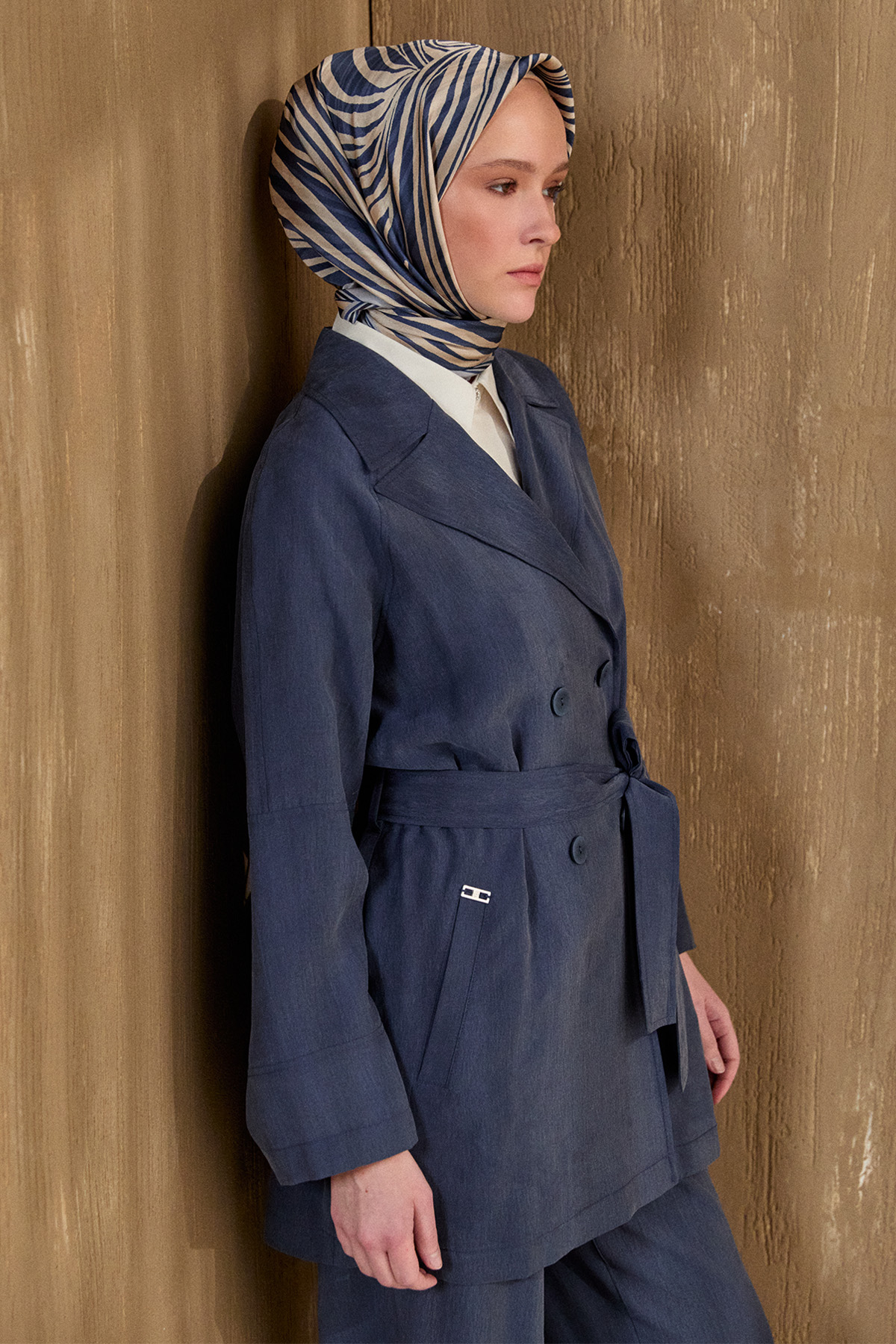 Lyocell Kruvaze İkili Takım, Tesettür Giyim