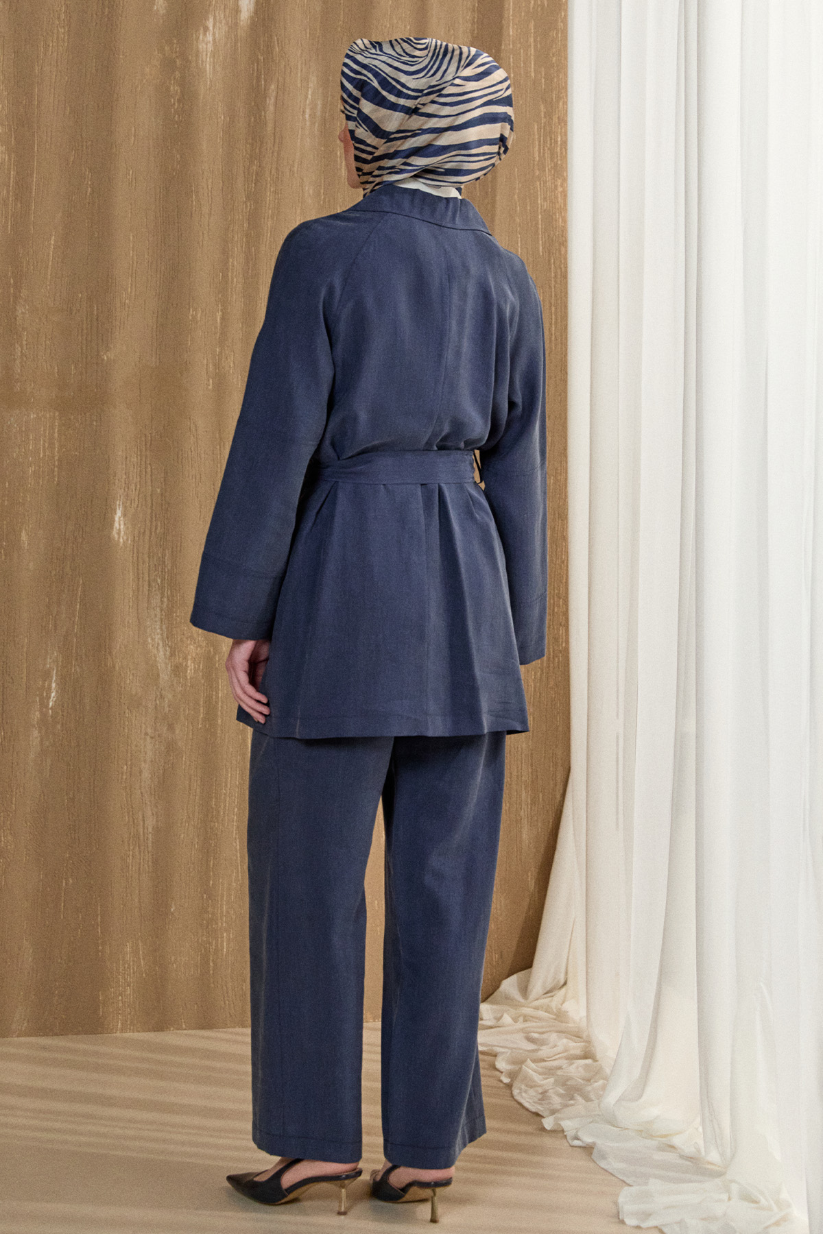 Lyocell Kruvaze İkili Takım, Tesettür Giyim