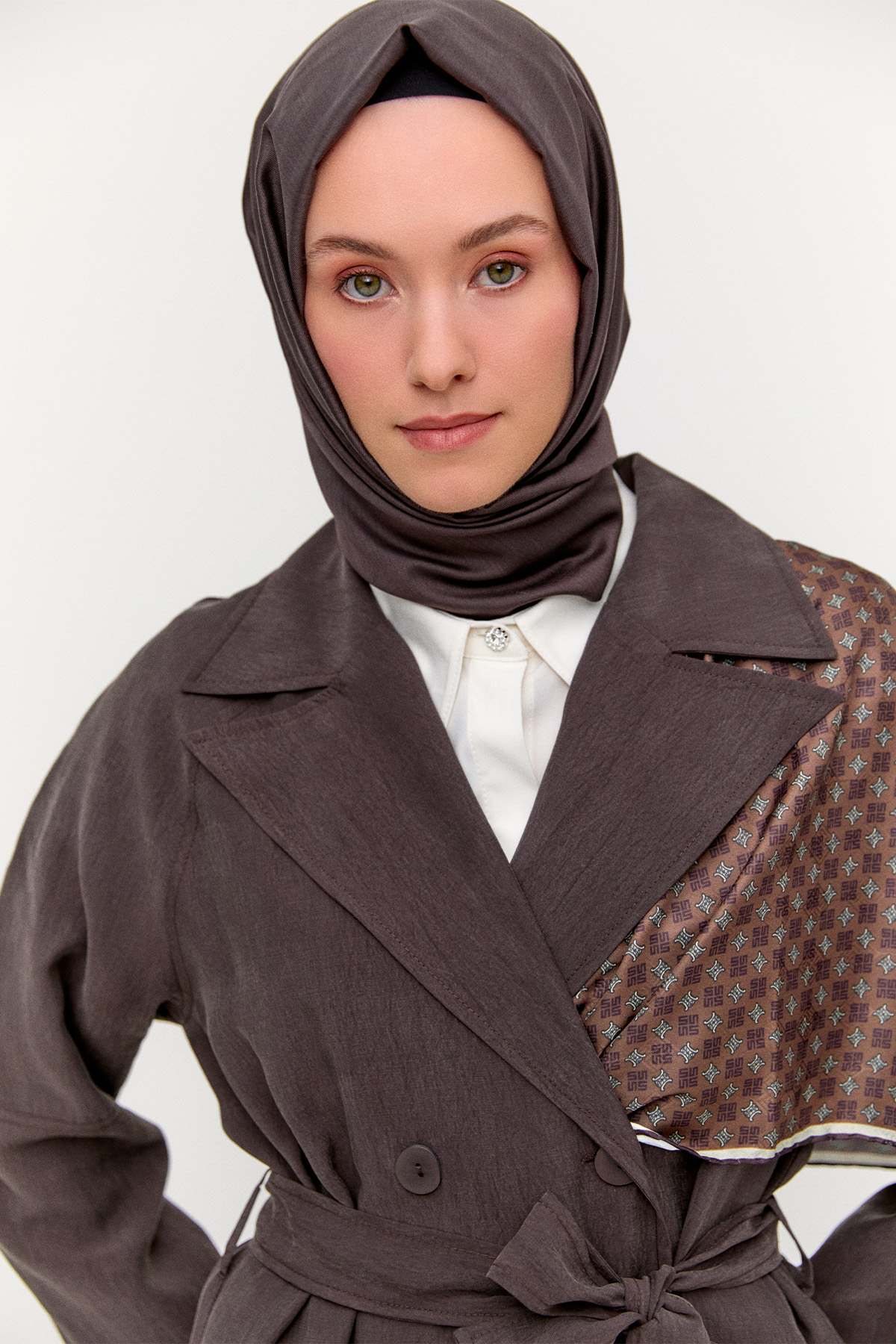 Lyocell Kruvaze İkili Takım, Tesettür Giyim