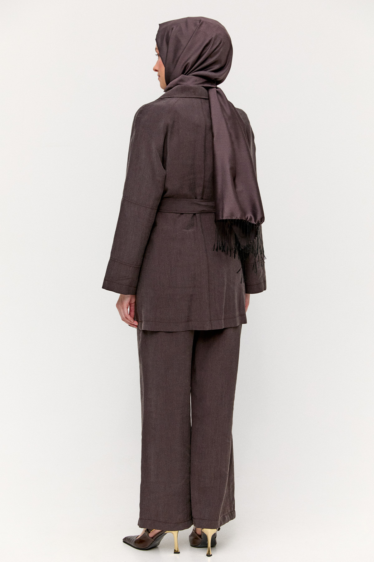 Lyocell Kruvaze İkili Takım, Tesettür Giyim