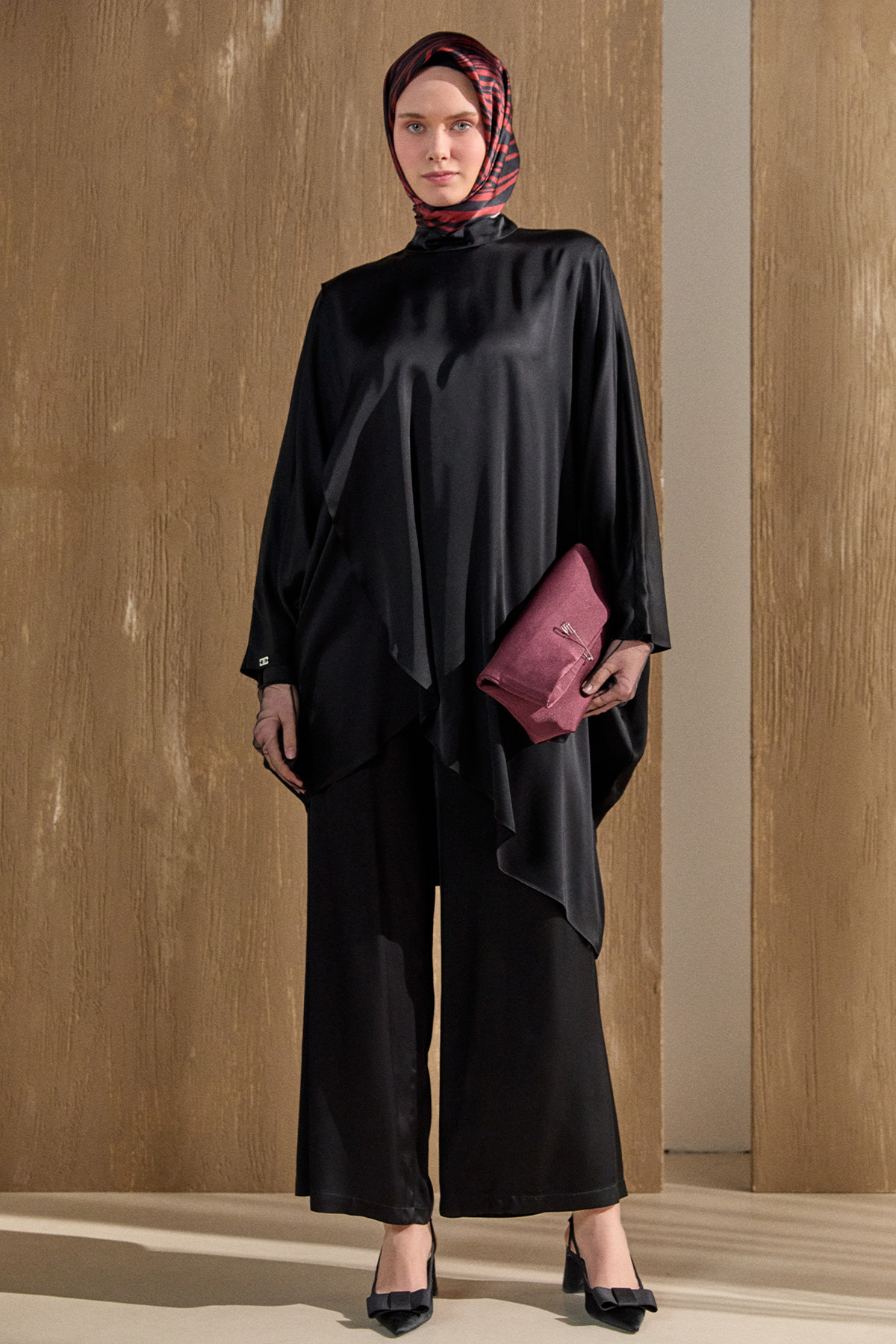 Asimetrik Anvelop İkili Takım, Tesettür Giyim