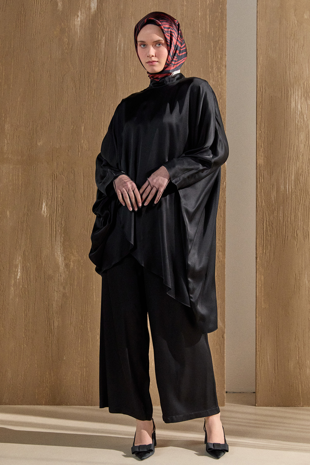 Asimetrik Anvelop İkili Takım, Tesettür Giyim