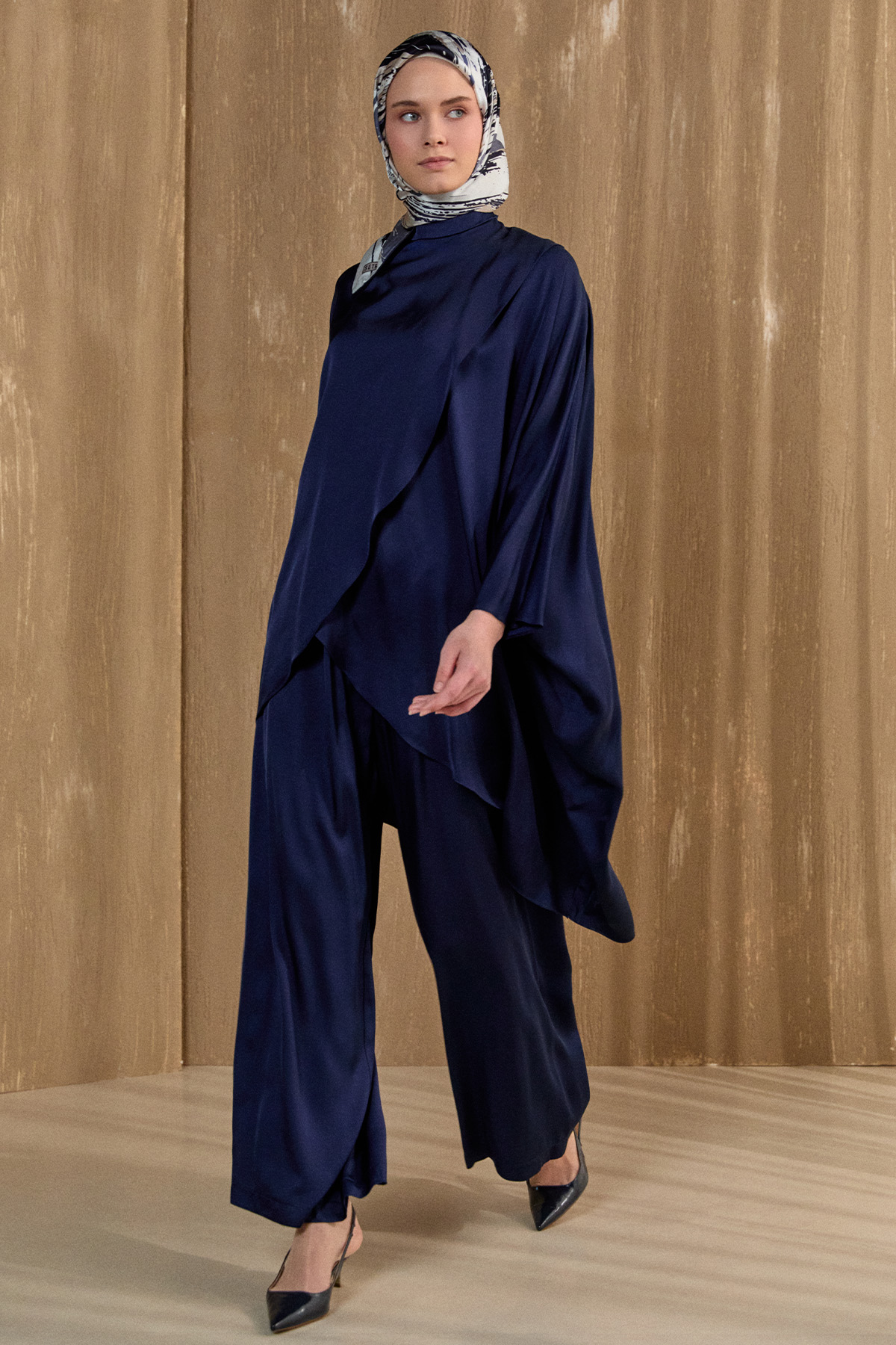 Asimetrik Anvelop İkili Takım, Tesettür Giyim