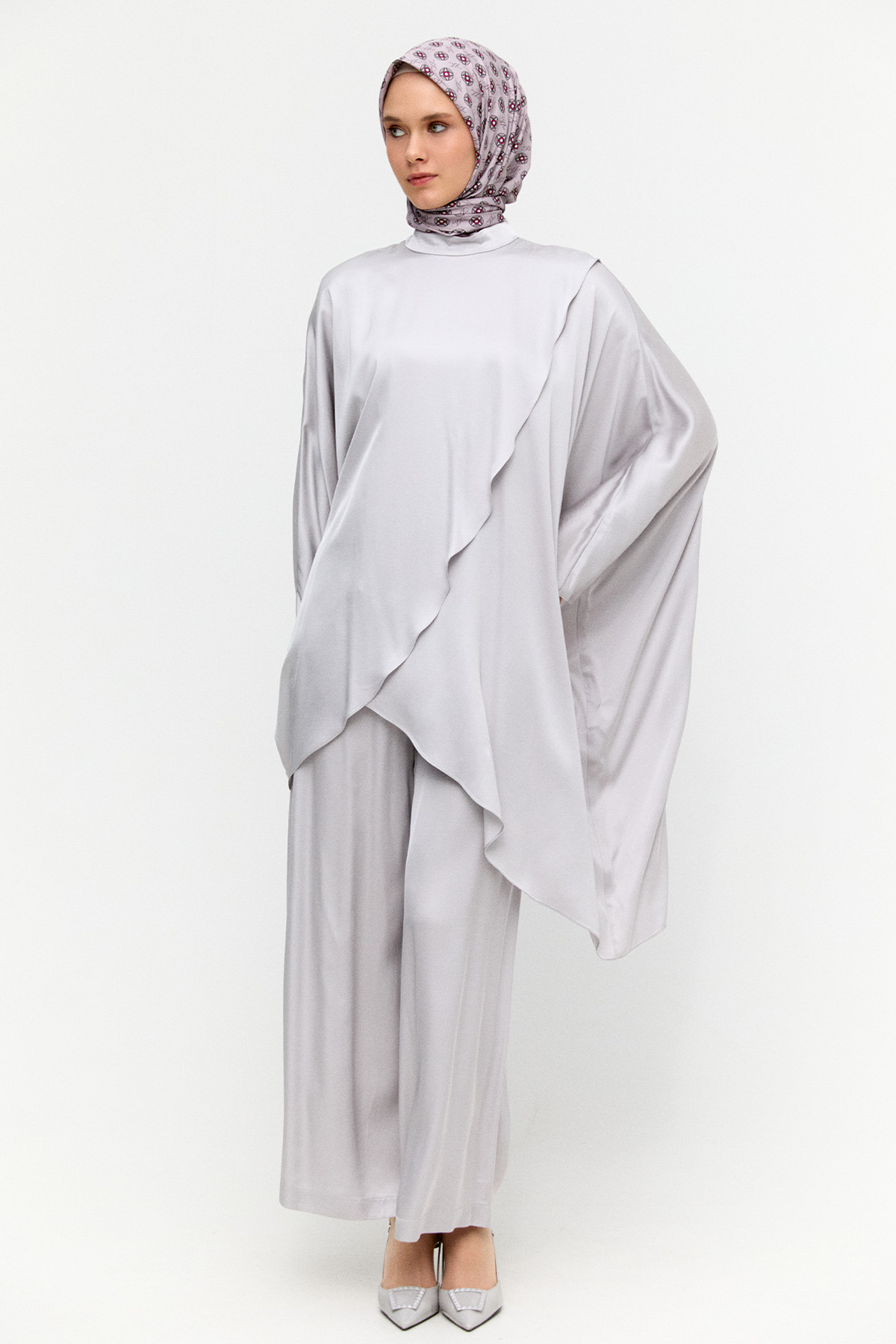 Asimetrik Anvelop İkili Takım, Tesettür Giyim