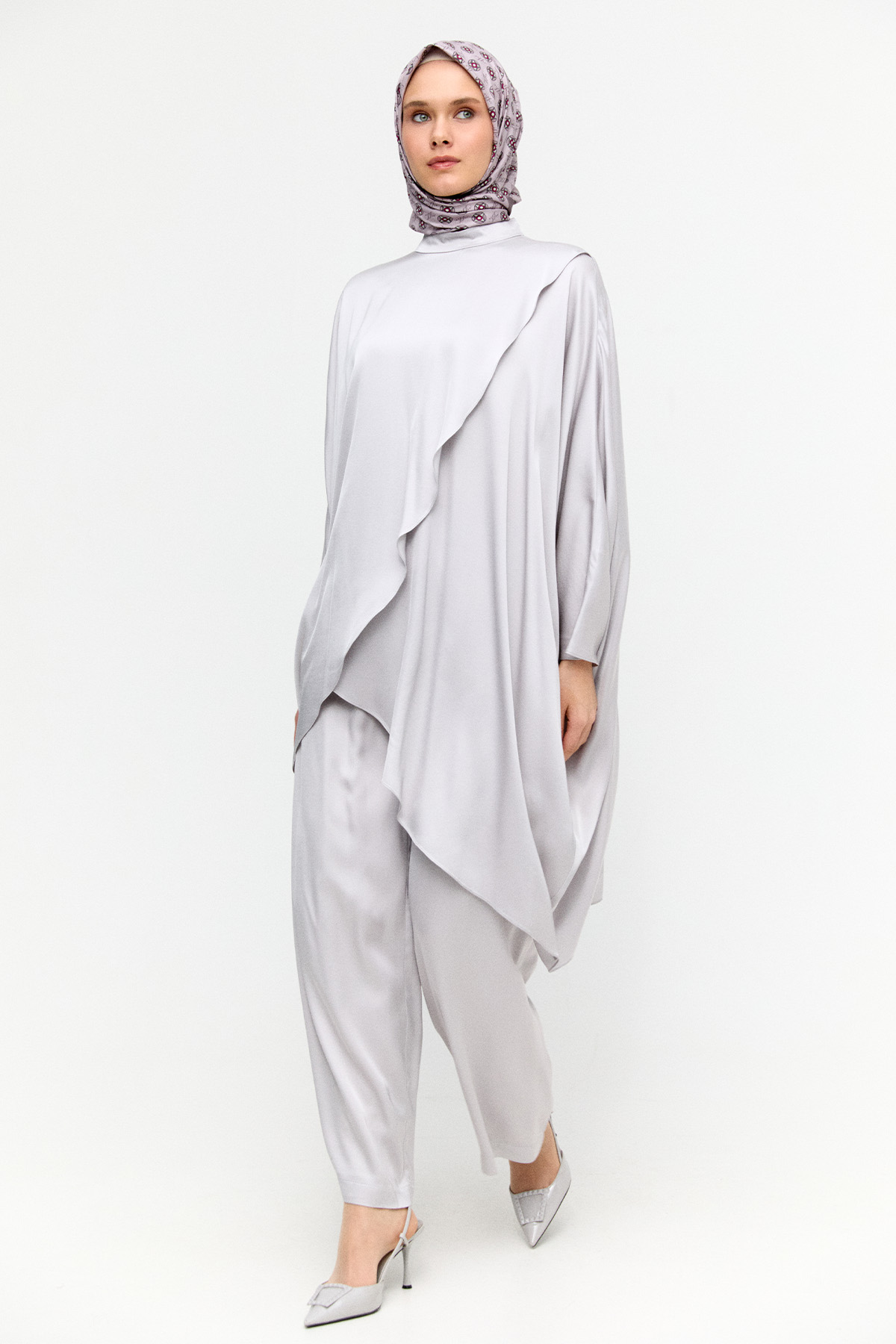 Asimetrik Anvelop İkili Takım, Tesettür Giyim
