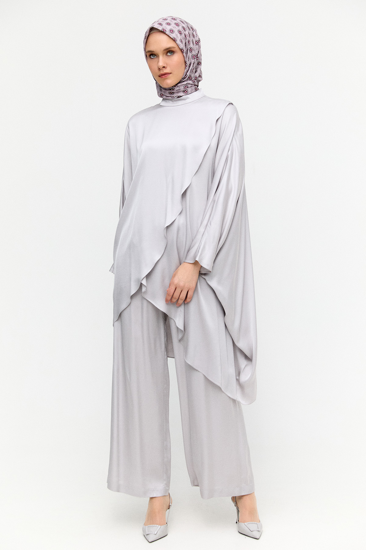 Asimetrik Anvelop İkili Takım, Tesettür Giyim