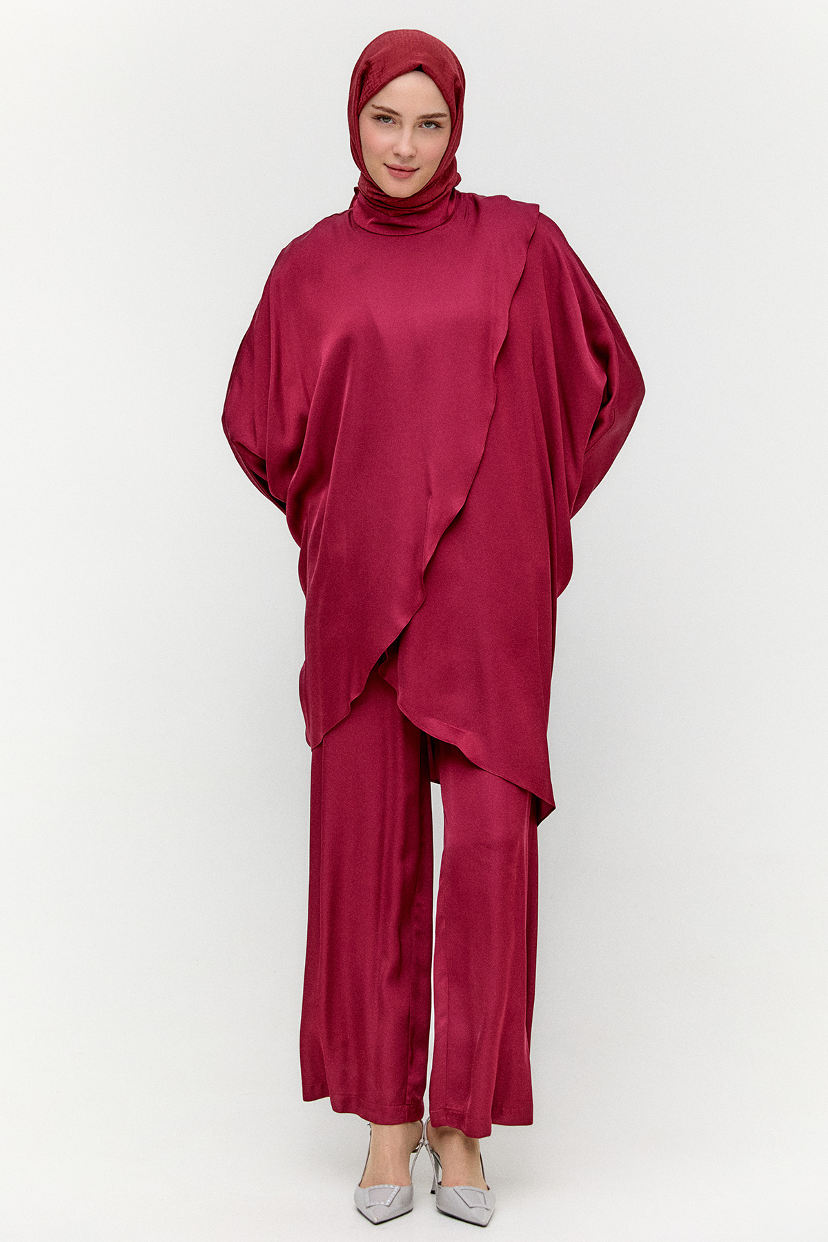 Asimetrik Anvelop İkili Takım, Tesettür Giyim