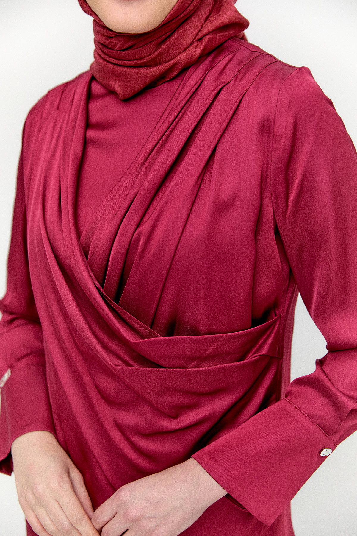 Anvelop Drapeli İkili Takım, Tesettür Giyim