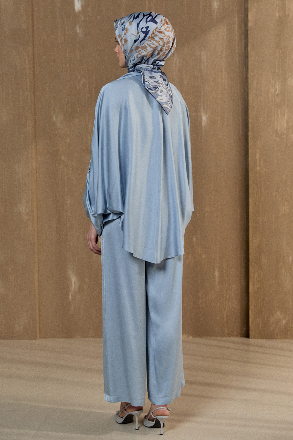 Yarasa Kesim Floş İkili Takım, Tesettür Giyim