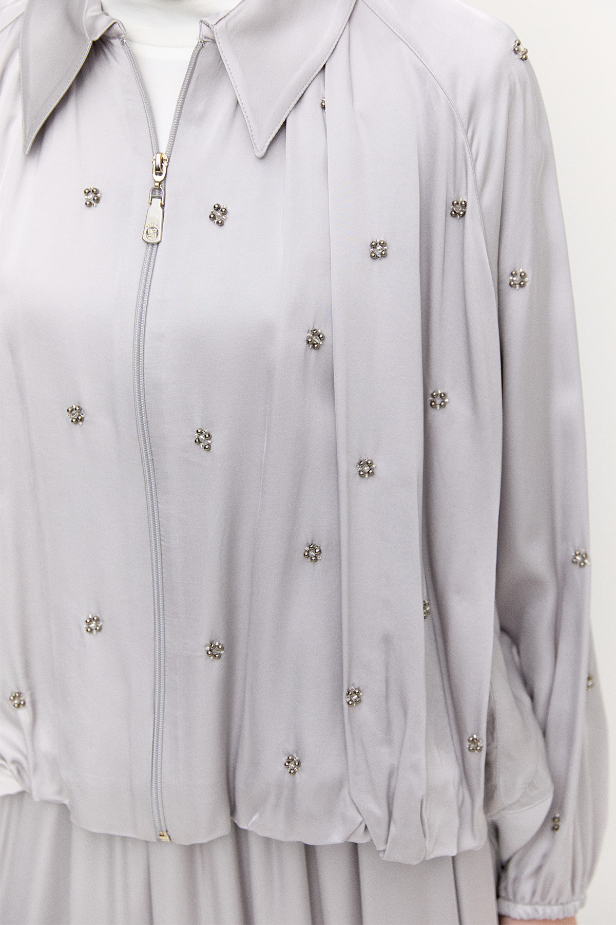 Taş Detaylı İkili Takım, Tesettür Giyim