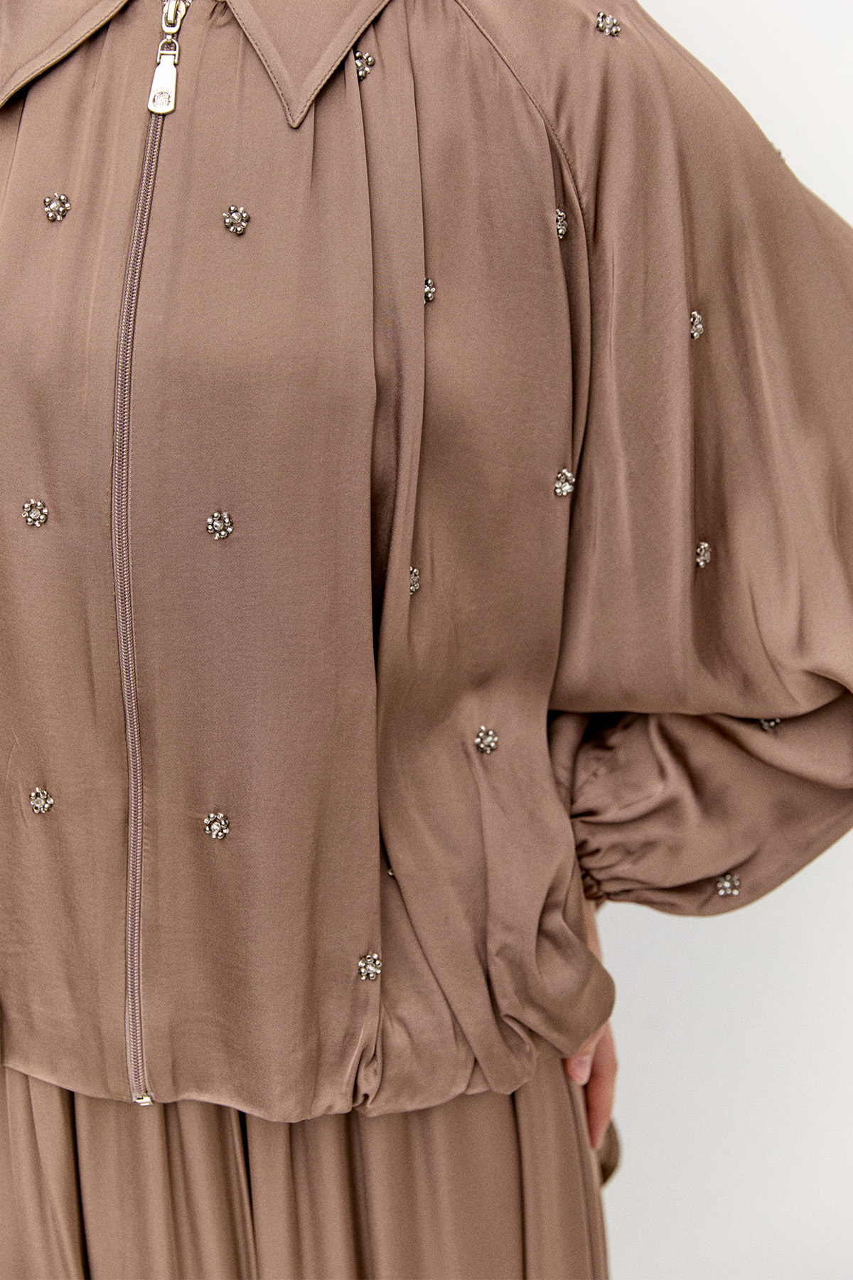 Taş Detaylı İkili Takım, Tesettür Giyim