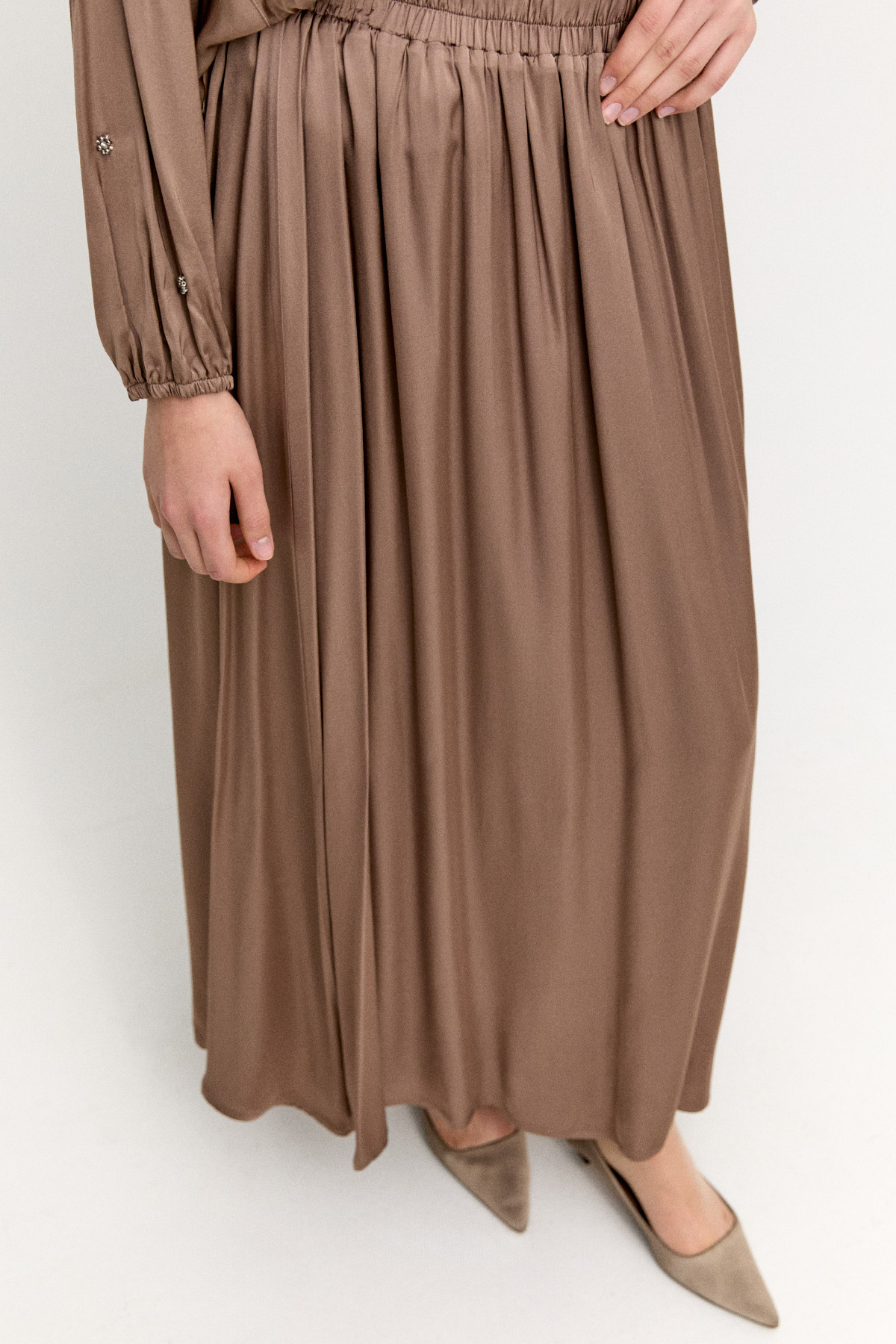 Taş Detaylı İkili Takım, Tesettür Giyim