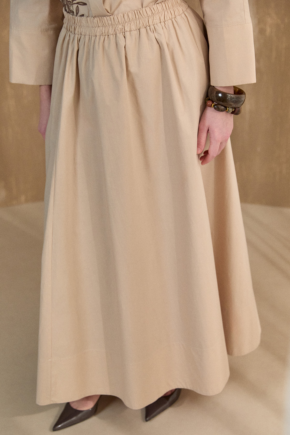 Nakış Detaylı Pamuklu Takım, Tesettür Giyim