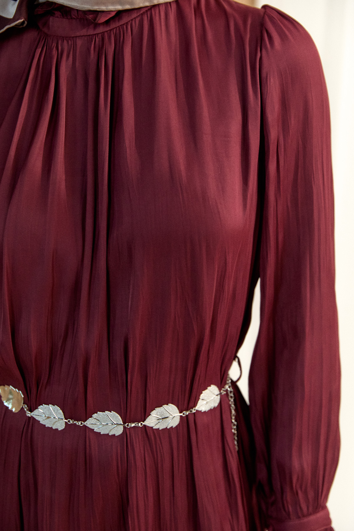 Kraşlı Saten İkili Takım, Tesettür Giyim