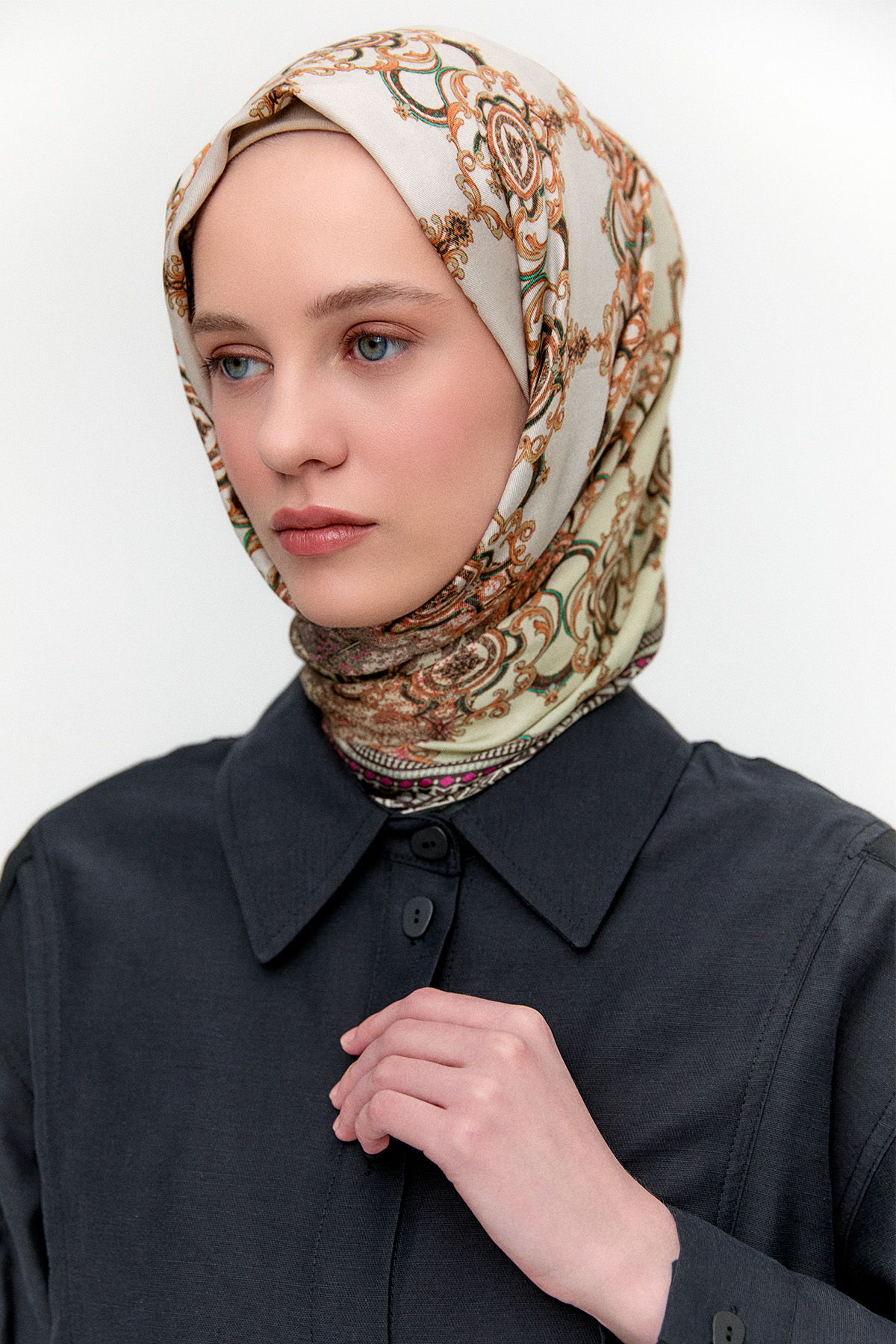 Pamuklu Oversize İkili Takım, Tesettür Giyim