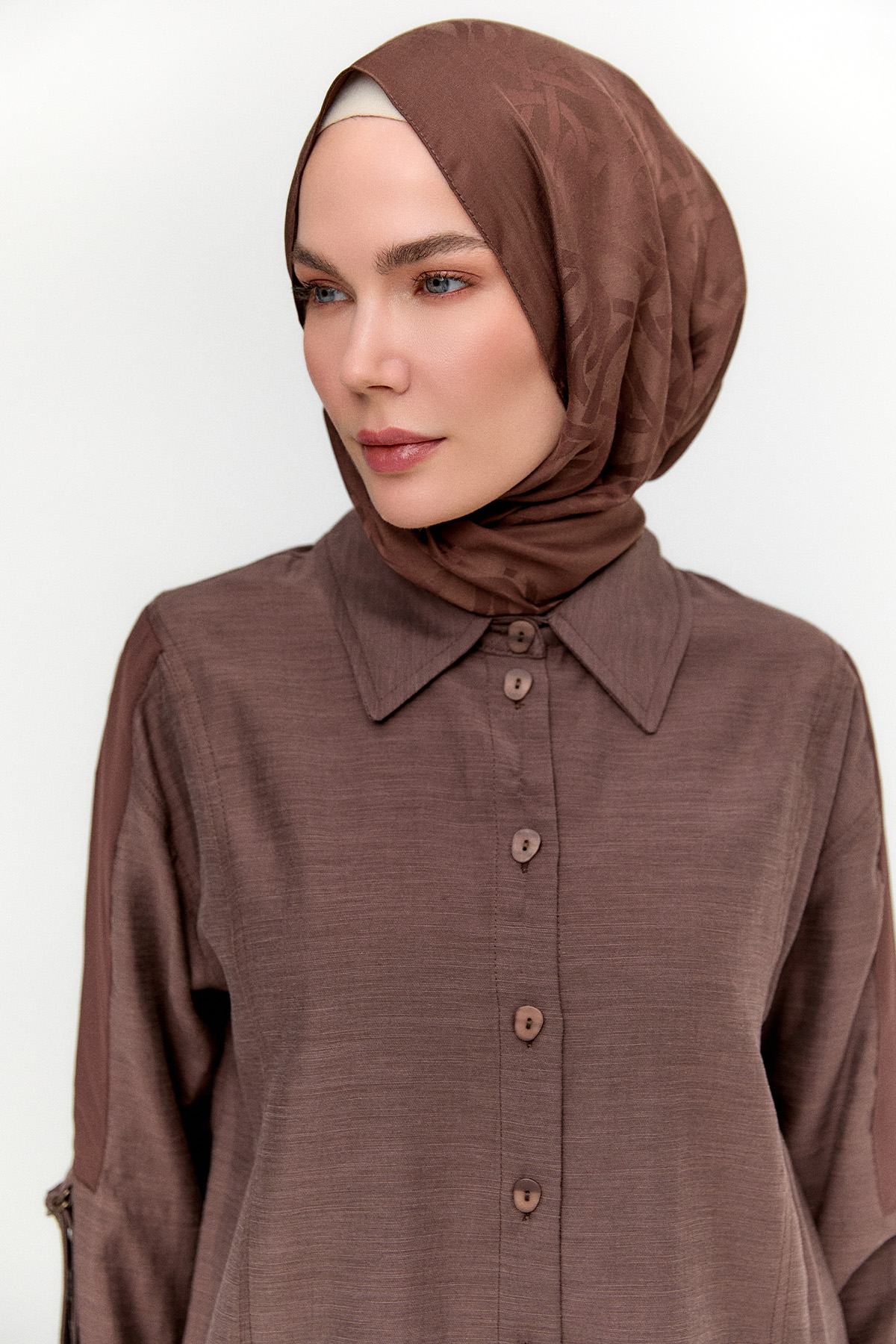 Pamuklu Oversize İkili Takım, Tesettür Giyim
