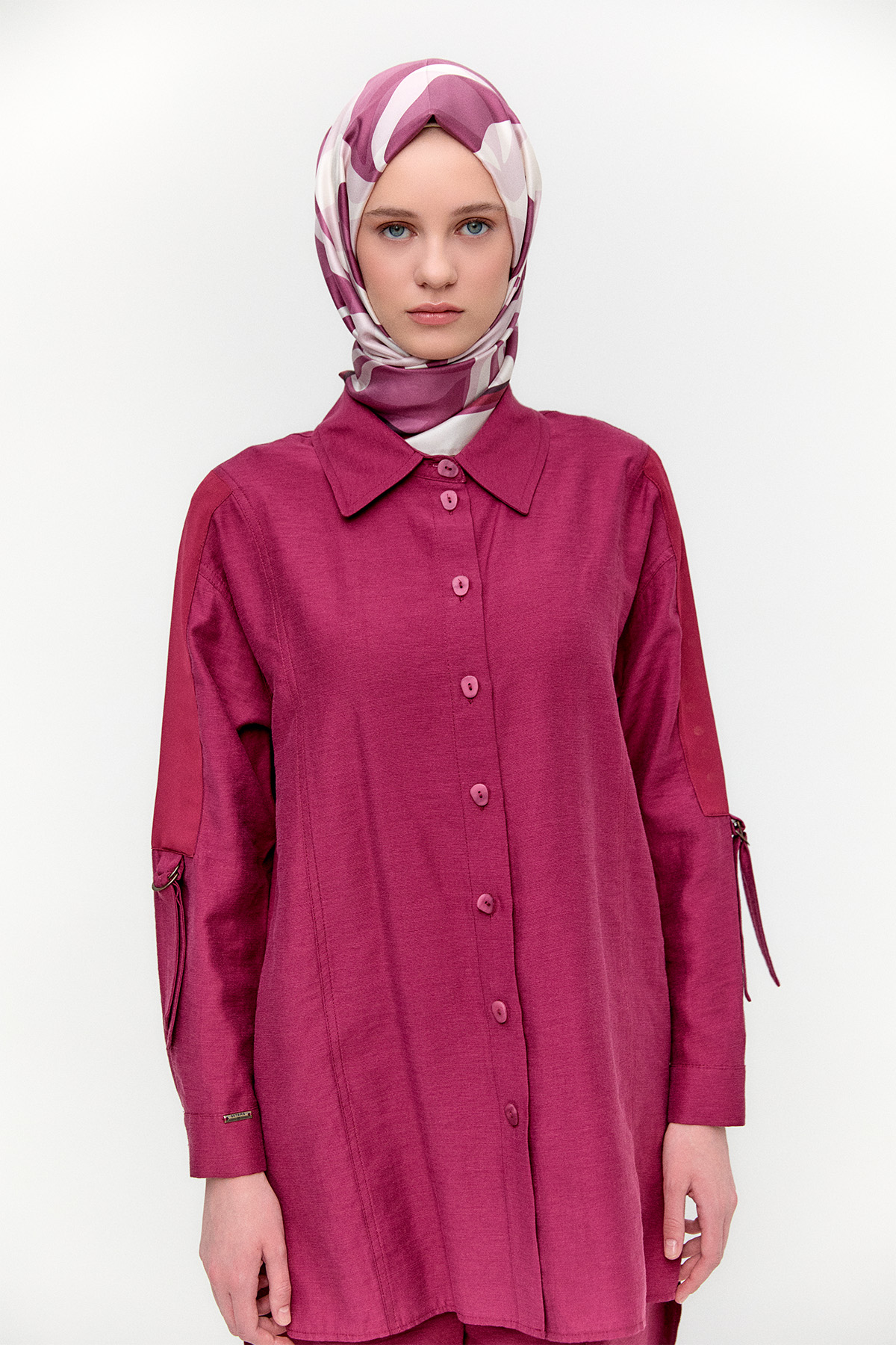 Pamuklu Oversize İkili Takım, Tesettür Giyim