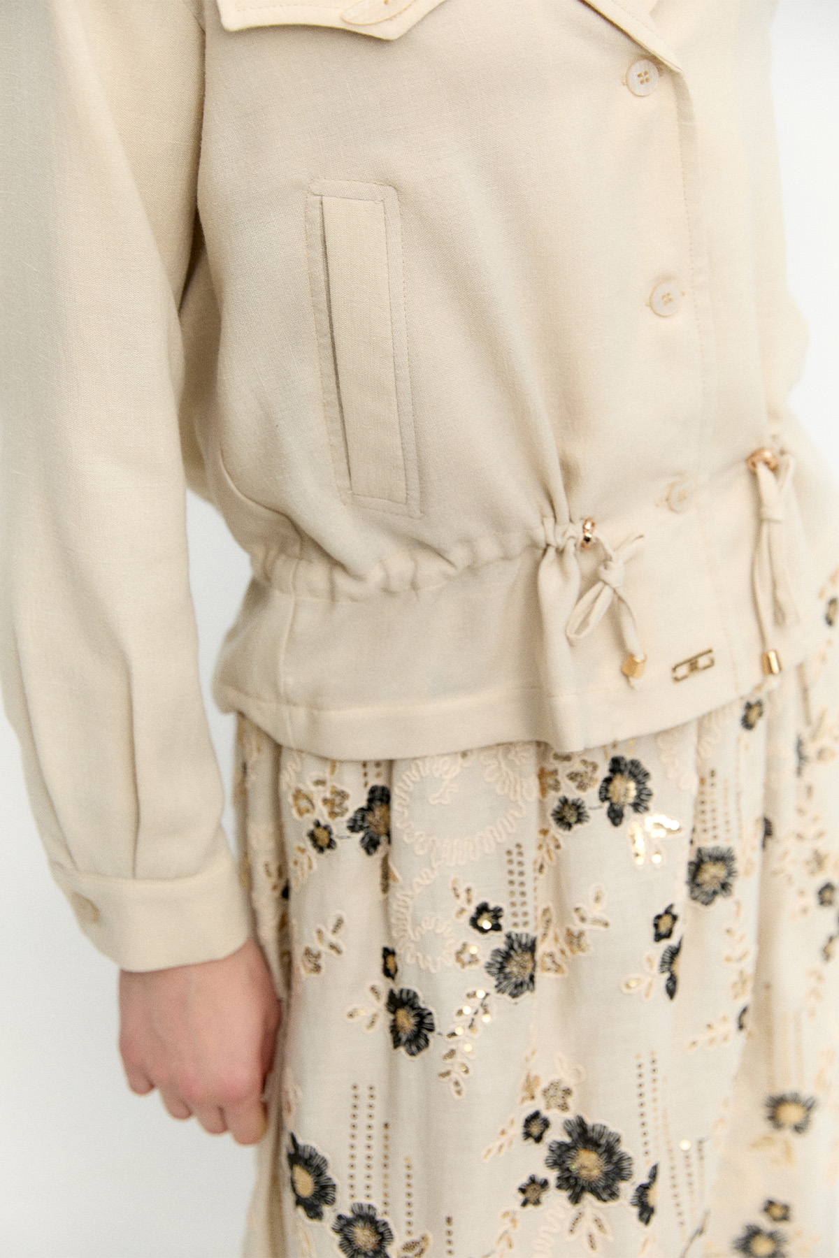 Nakışlı Payetli İkili Takım, Tesettür Giyim