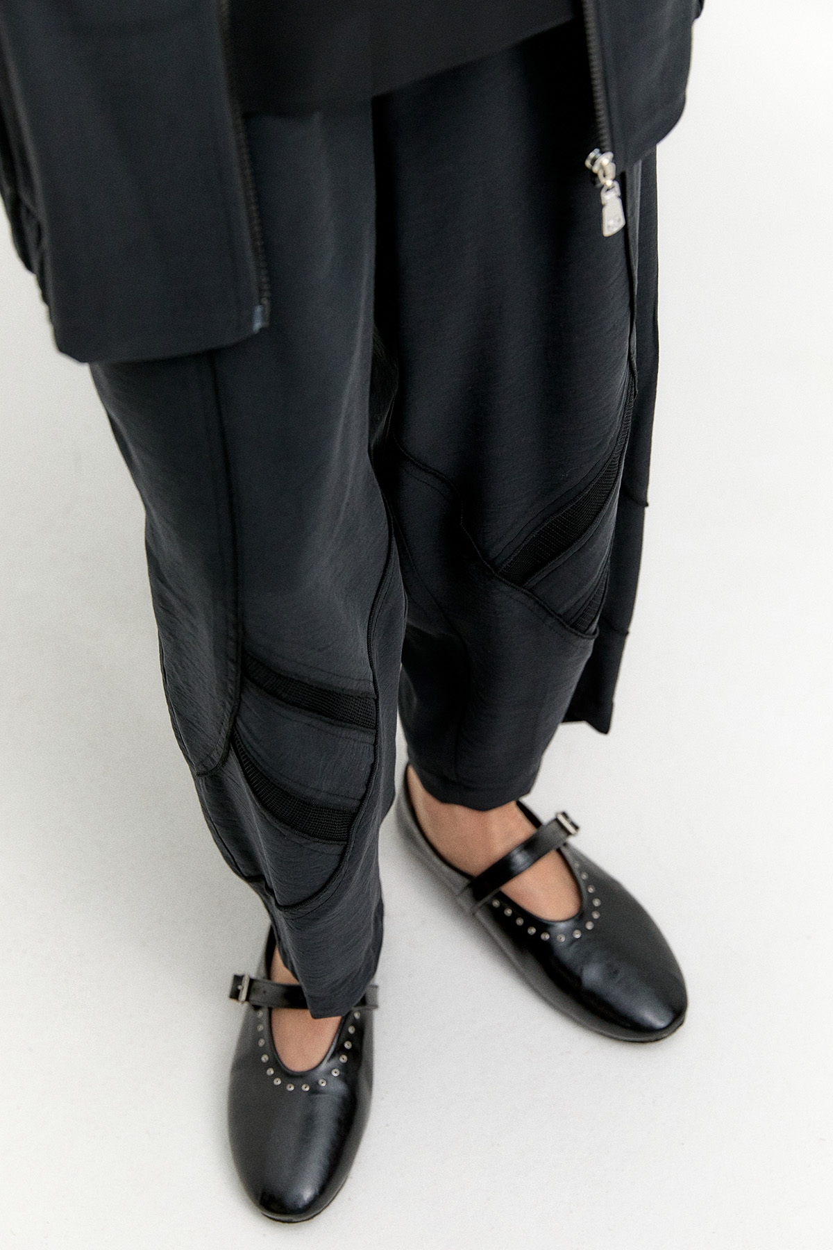 File Şerit Detaylı Modal Takım, Tesettür Giyim