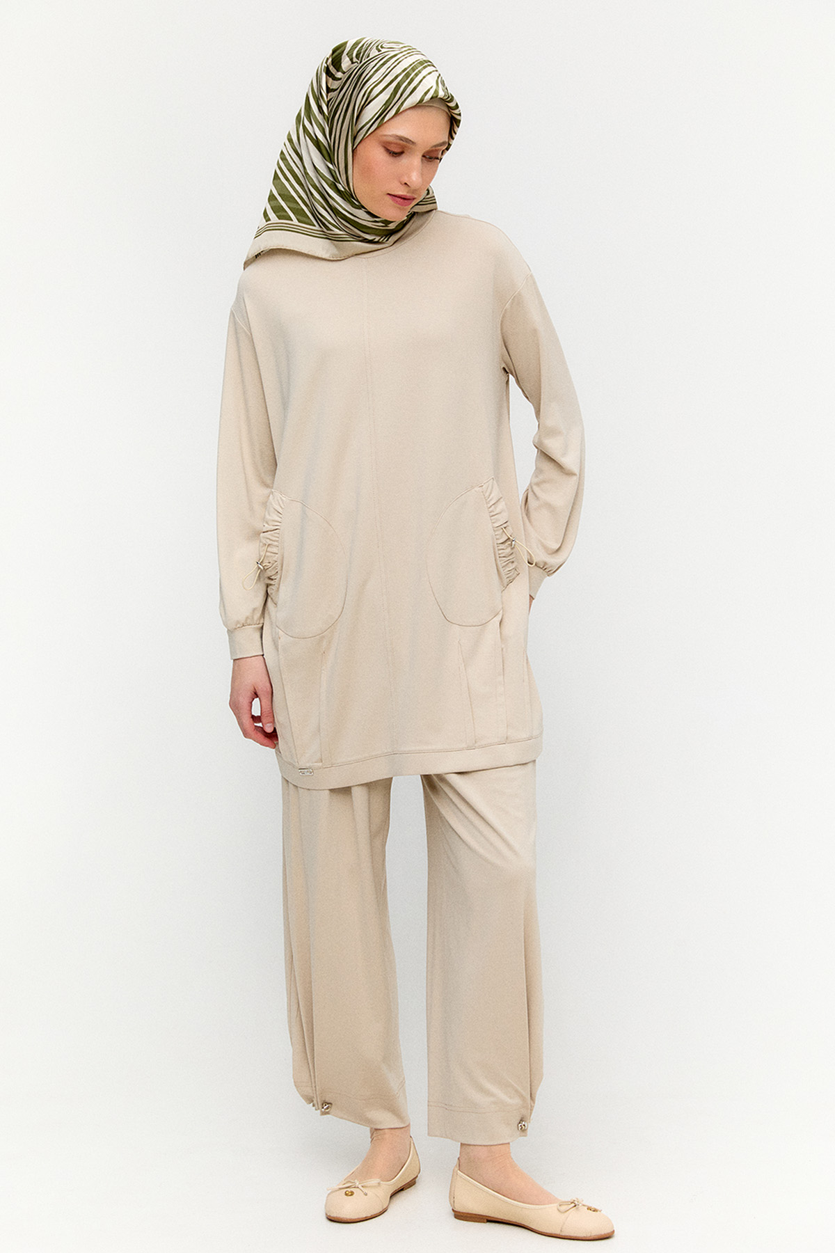 Stoperli İkili Takım, Tesettür Giyim