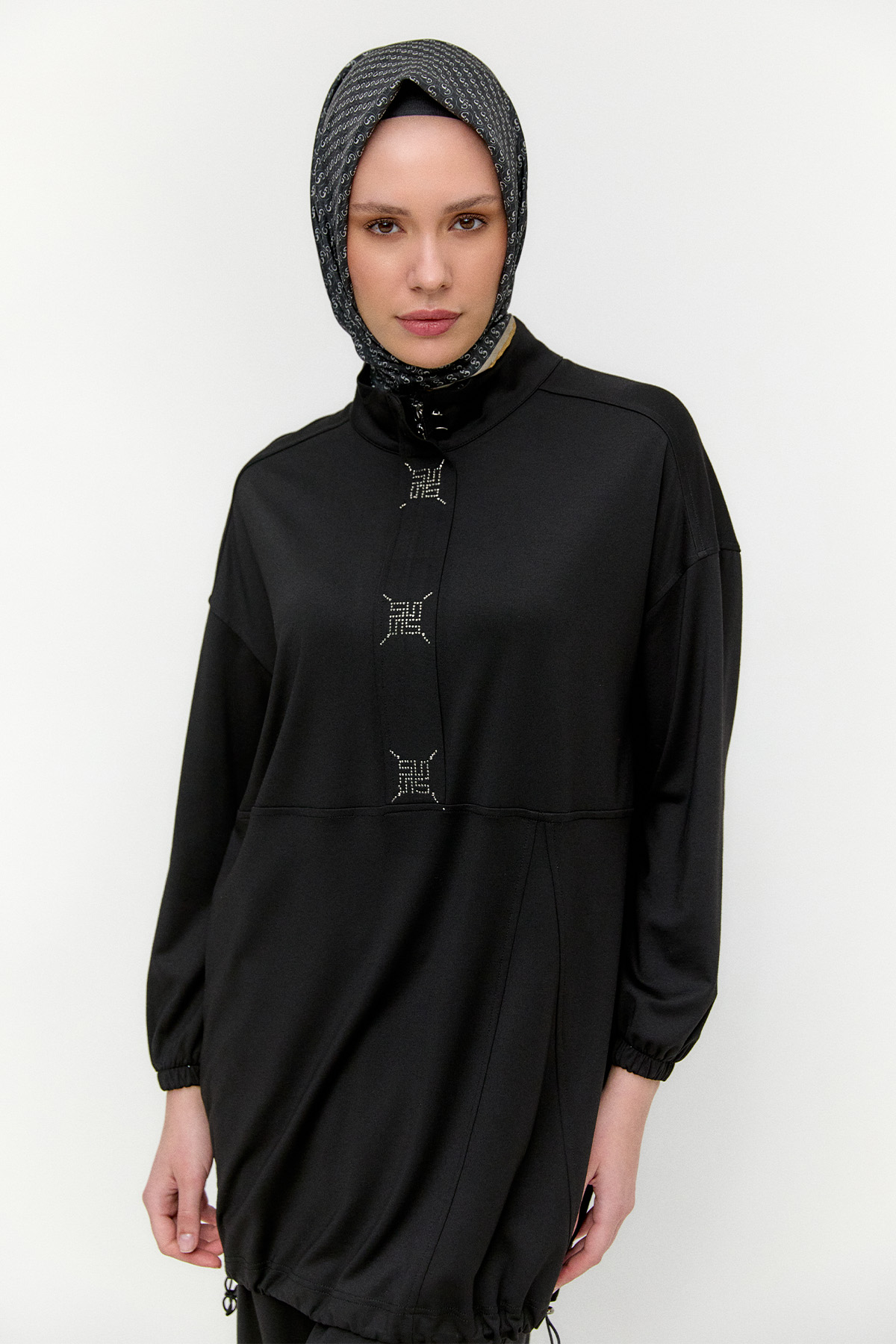 Hotfix Baskılı İkili Spor Takım, Tesettür Giyim