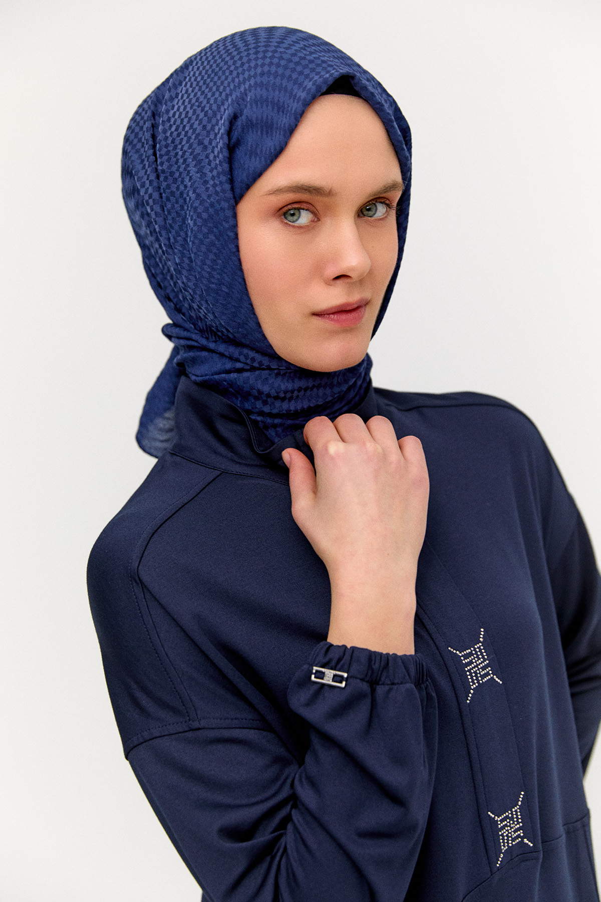 Hotfix Baskılı İkili Spor Takım, Tesettür Giyim