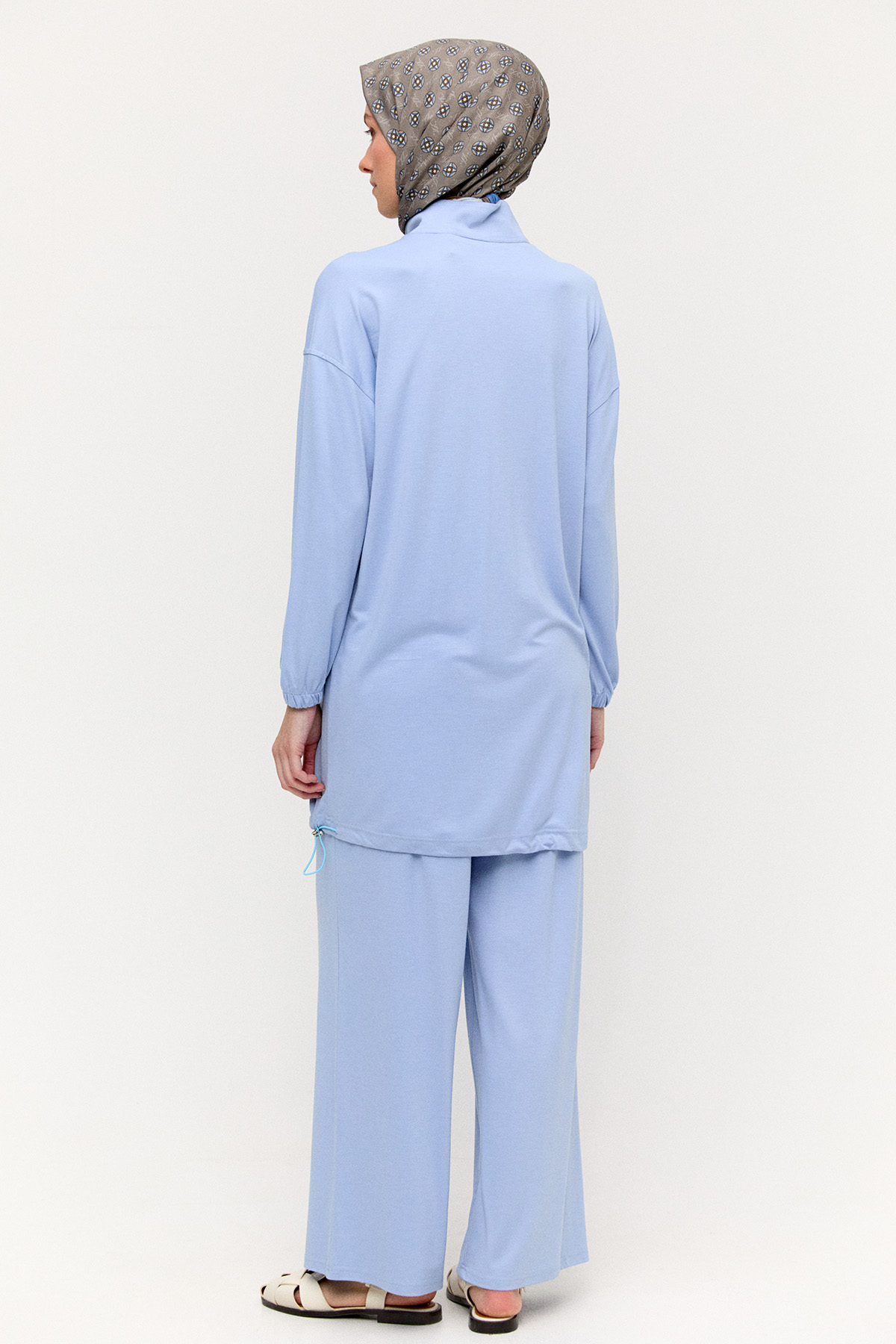 Hotfix Baskılı İkili Spor Takım, Tesettür Giyim