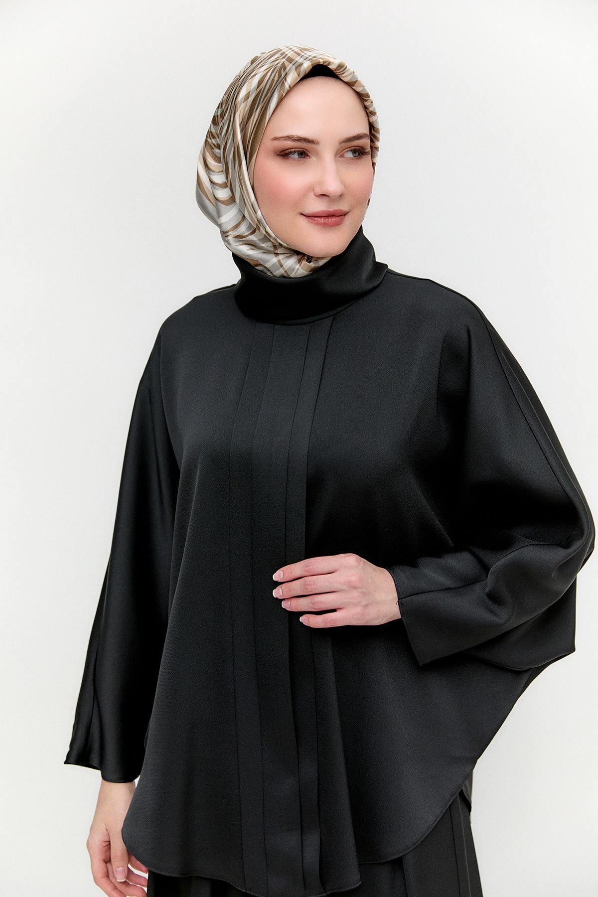 Saten Pilikaşe İkili Takım, Tesettür Giyim