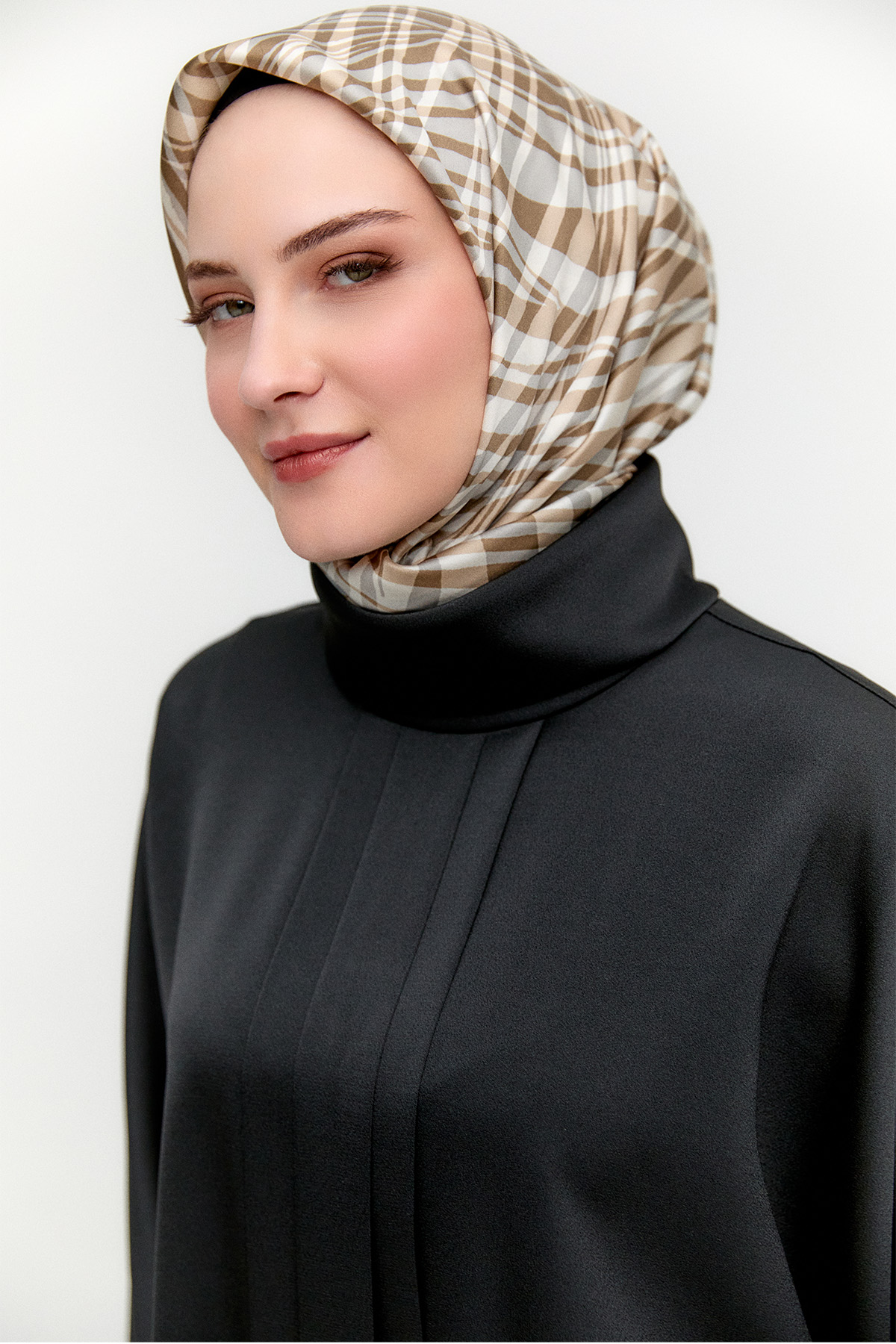 Saten Pilikaşe İkili Takım, Tesettür Giyim