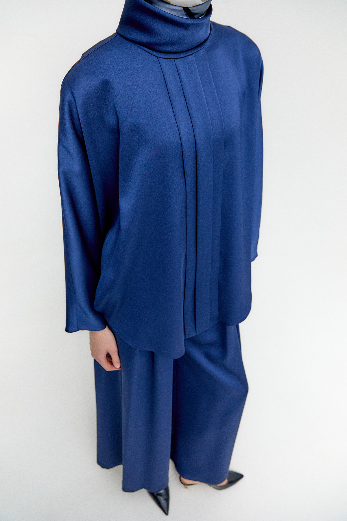 Saten Pilikaşe İkili Takım, Tesettür Giyim