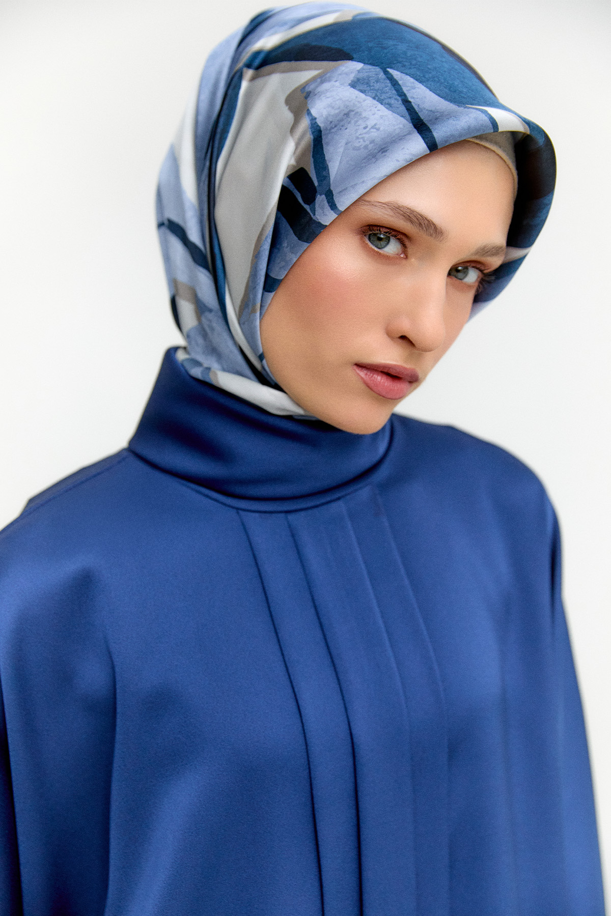 Saten Pilikaşe İkili Takım, Tesettür Giyim