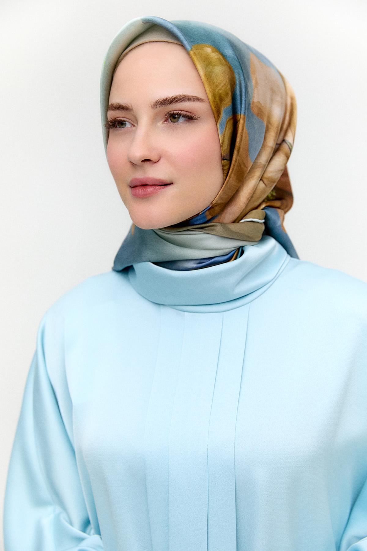 Saten Pilikaşe İkili Takım, Tesettür Giyim