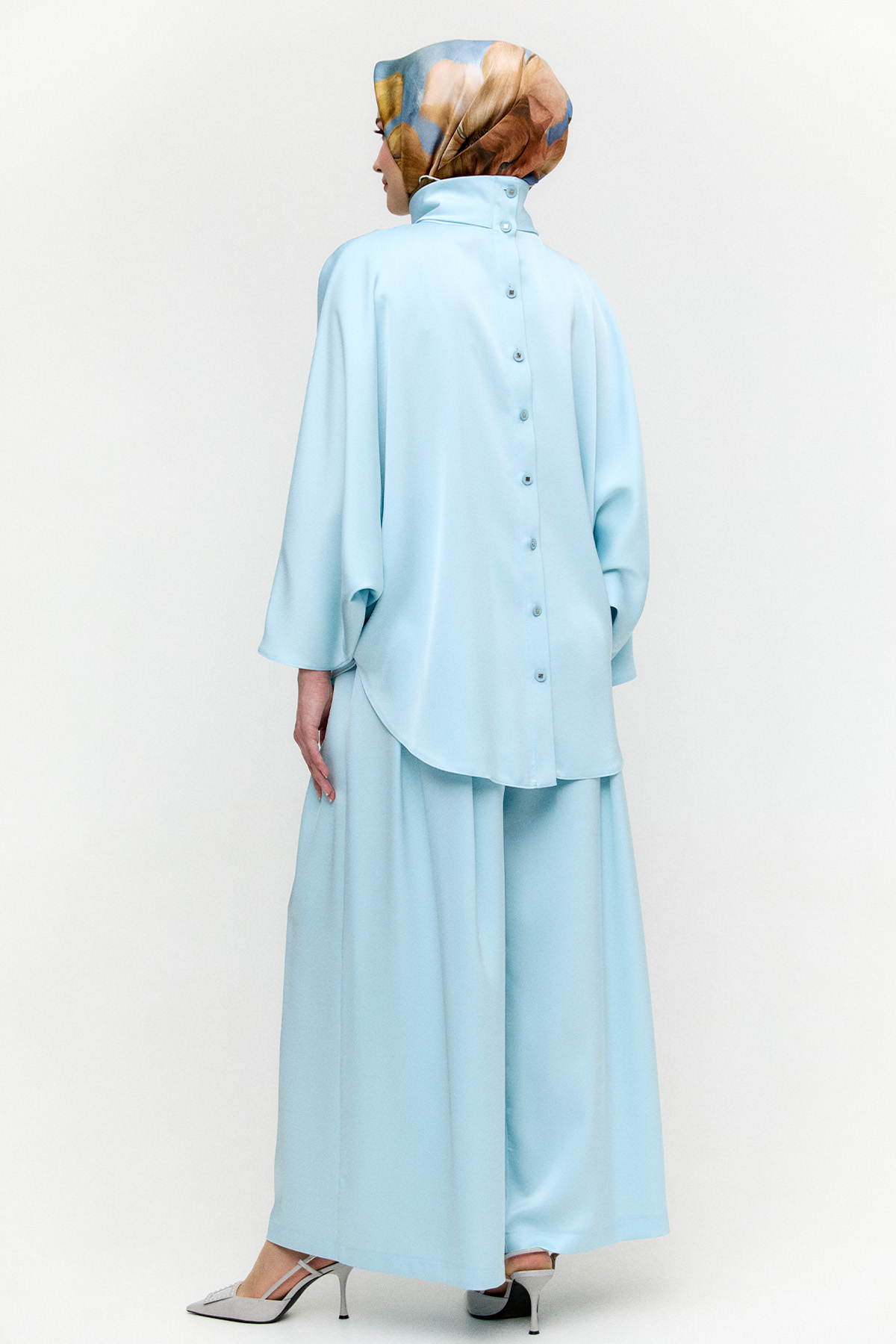 Saten Pilikaşe İkili Takım, Tesettür Giyim