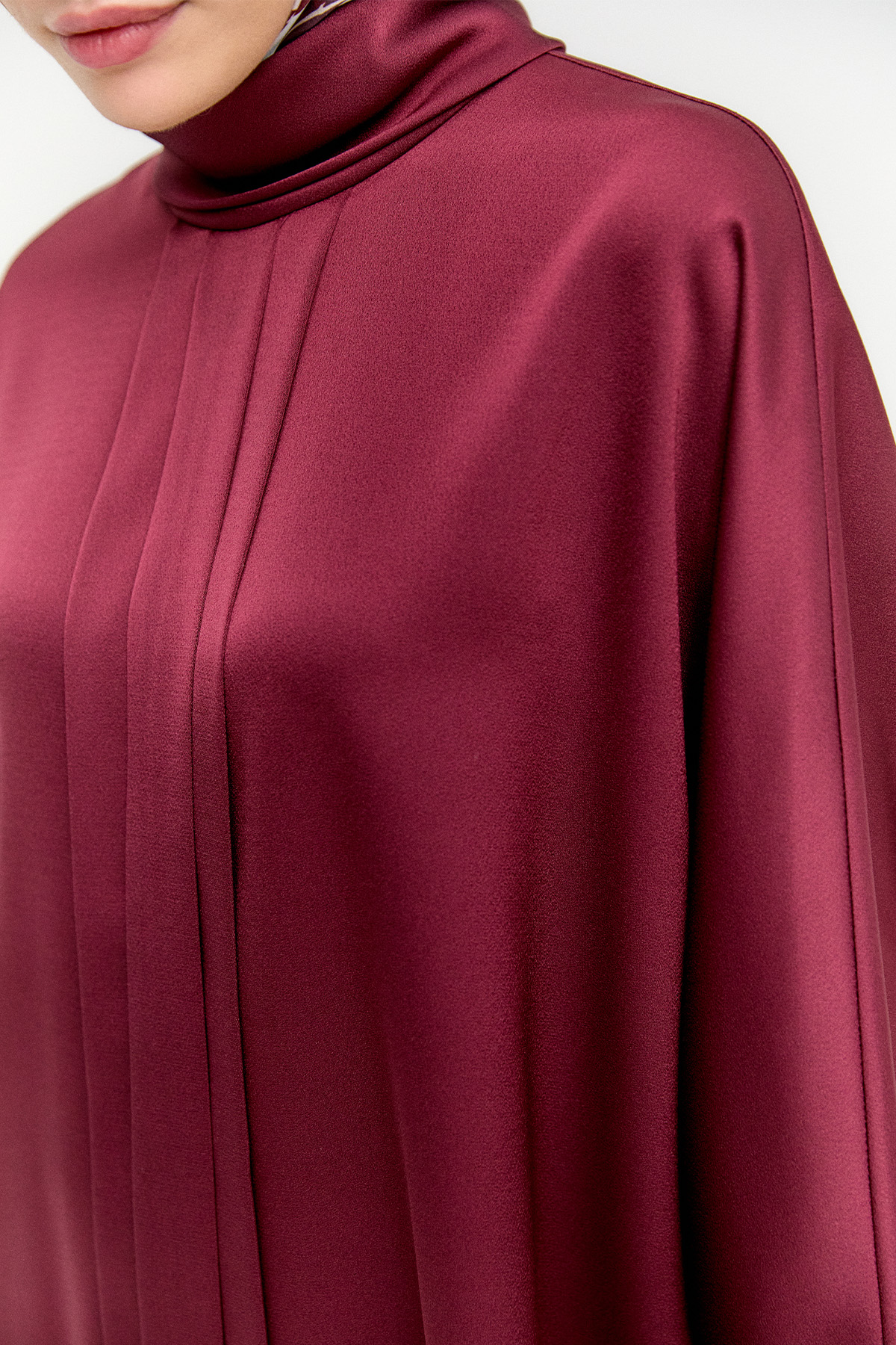 Saten Pilikaşe İkili Takım, Tesettür Giyim