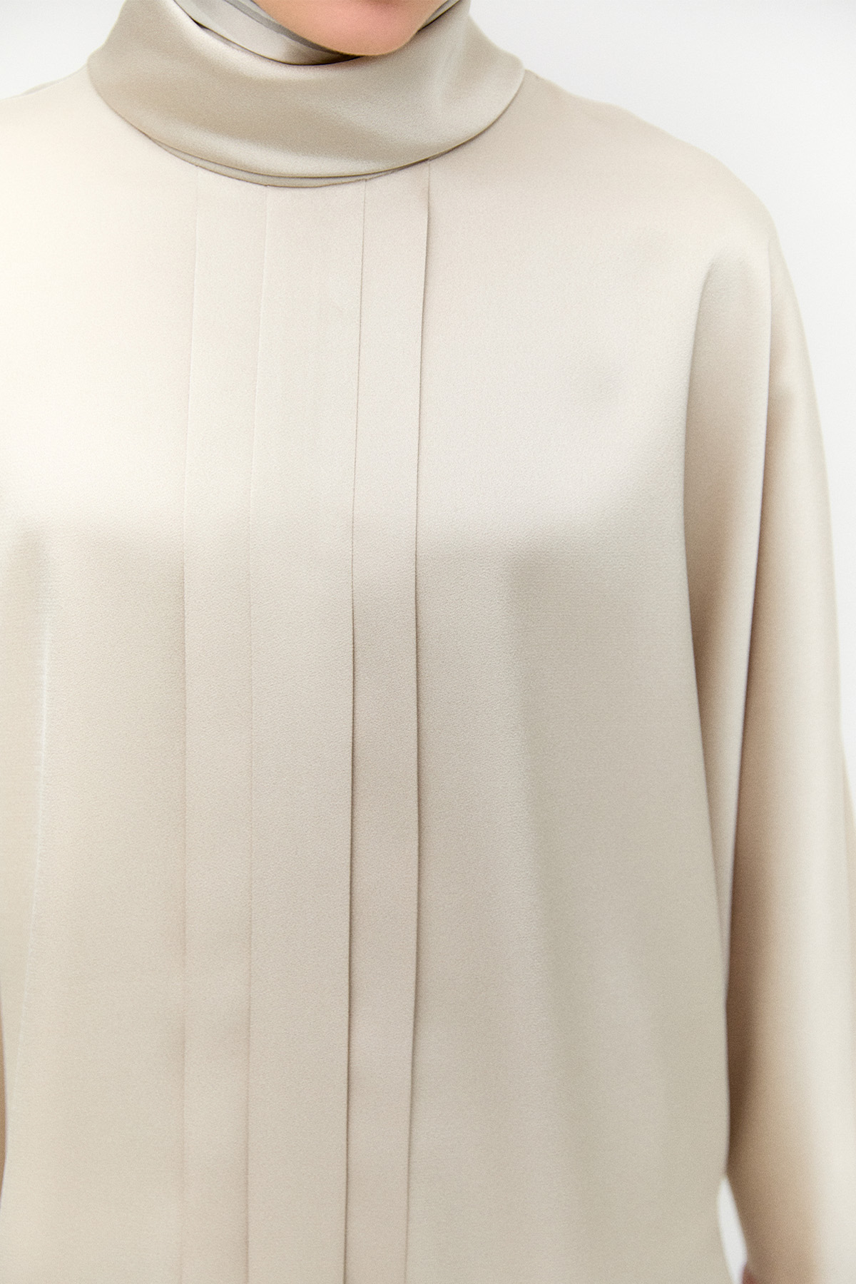 Saten Pilikaşe İkili Takım, Tesettür Giyim