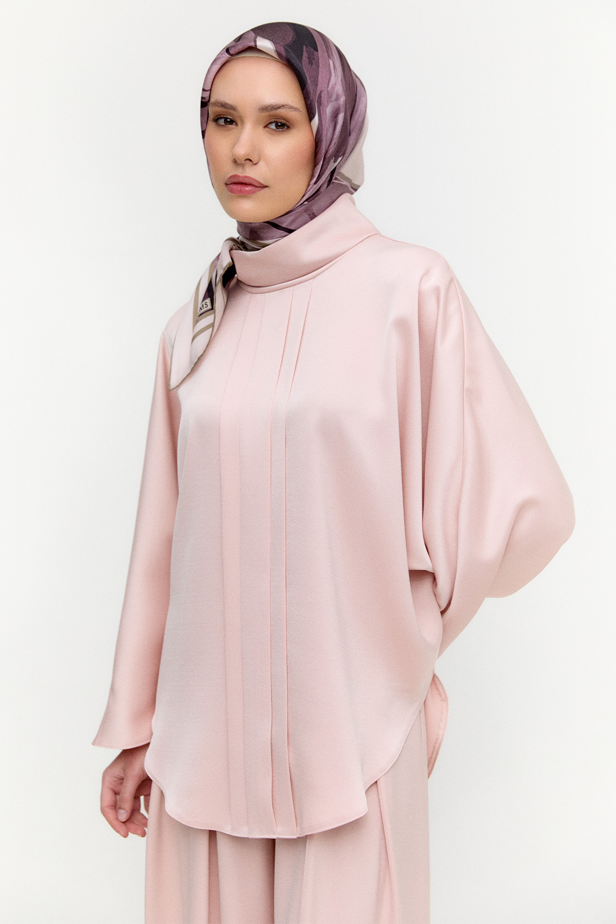 Saten Pilikaşe İkili Takım, Tesettür Giyim