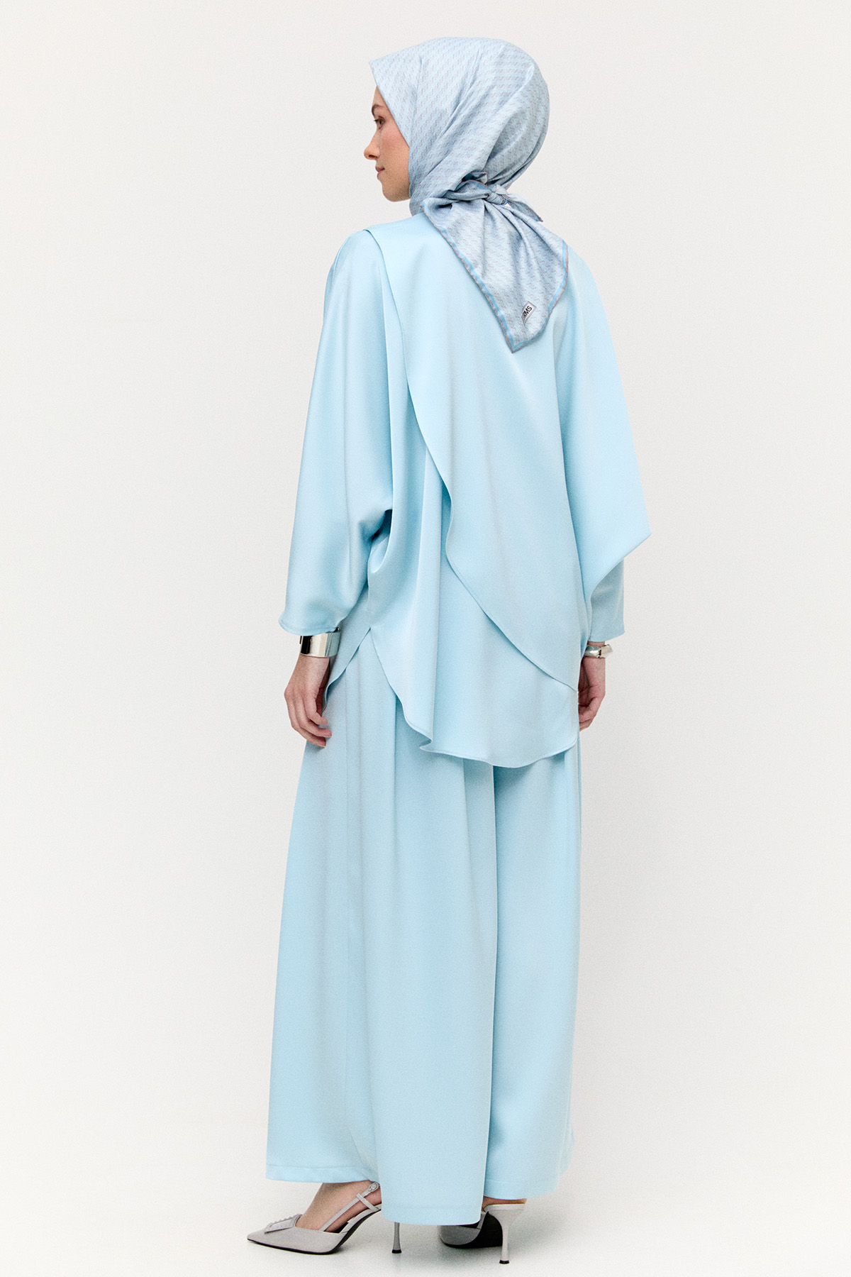 İkili Saten Takım, Tesettür Giyim