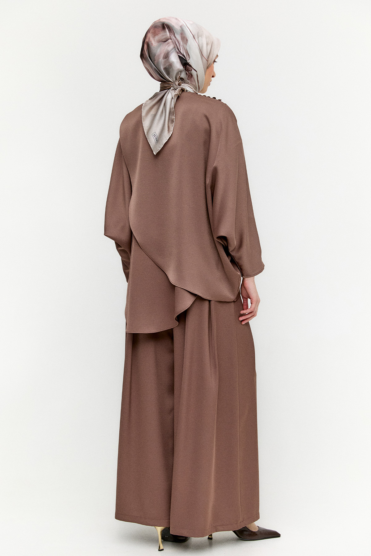 İkili Saten Takım, Tesettür Giyim