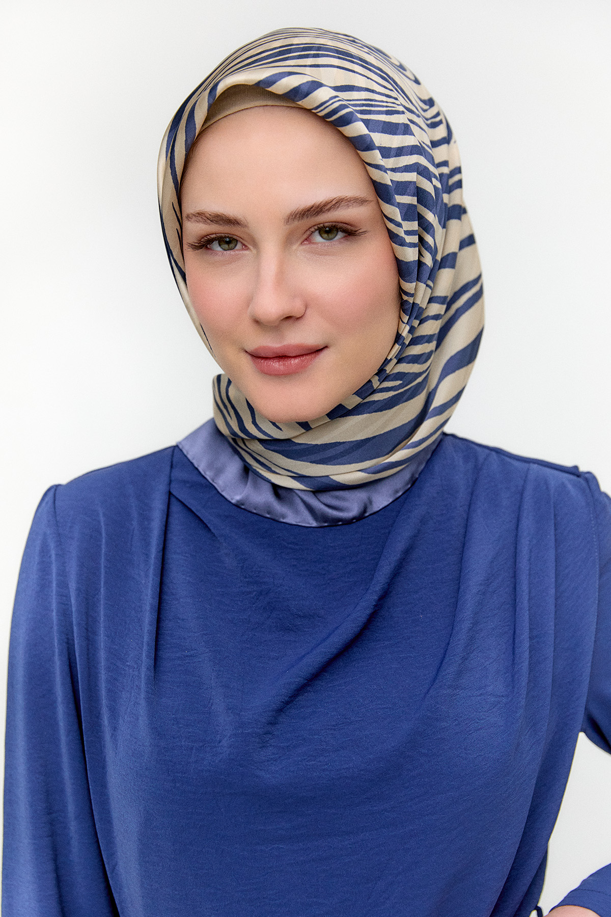 Drapeli Kemerli İkili Takım, Tesettür Giyim