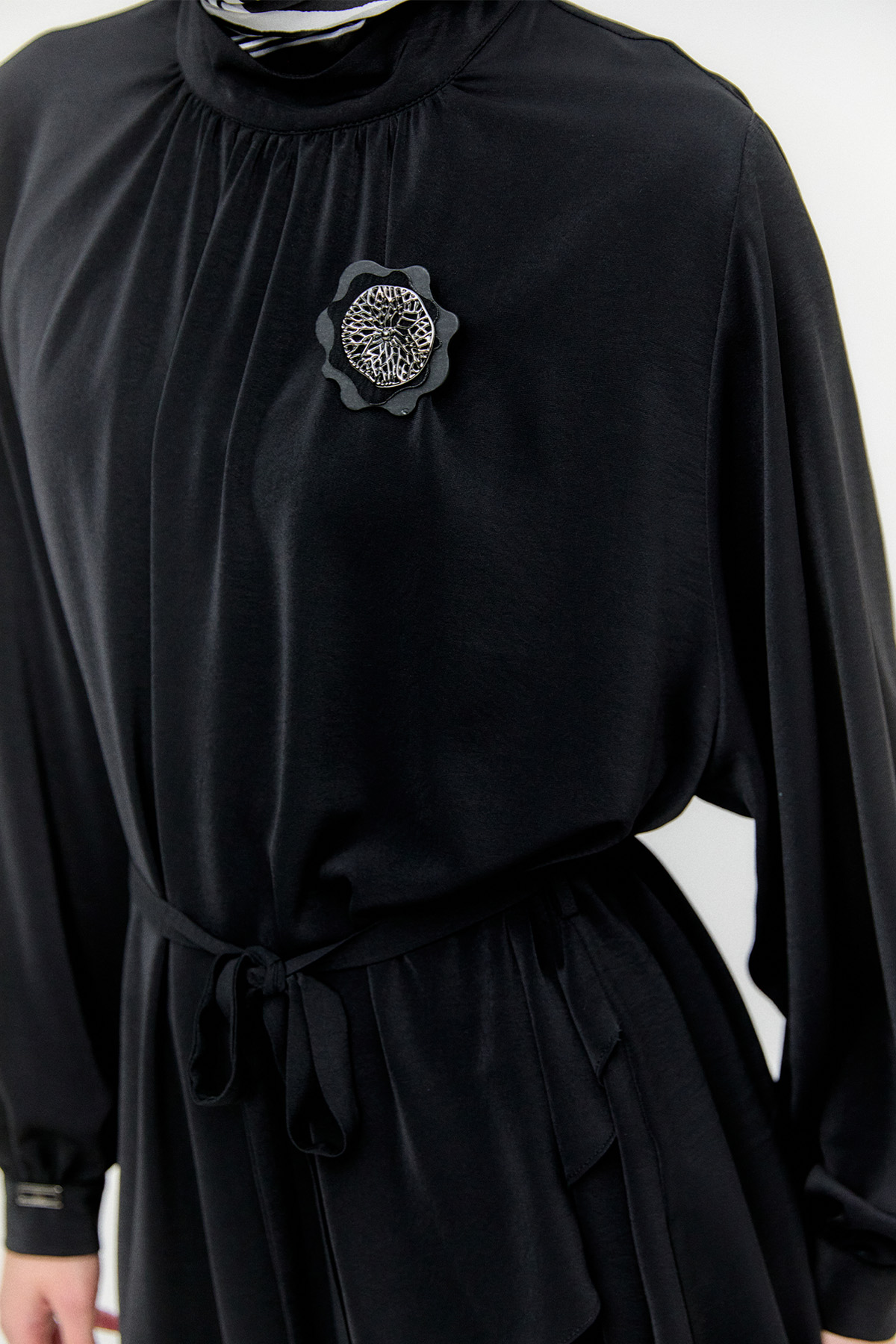 Kuşaklı Oversize İkili Takım, Tesettür Giyim