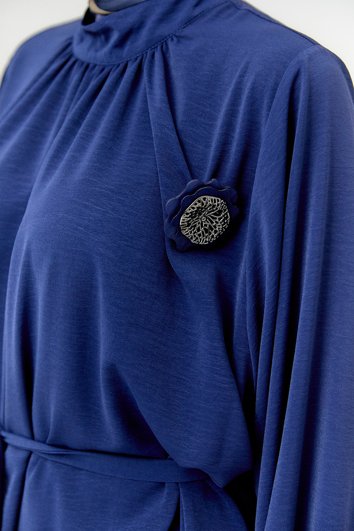 Kuşaklı Oversize İkili Takım, Tesettür Giyim