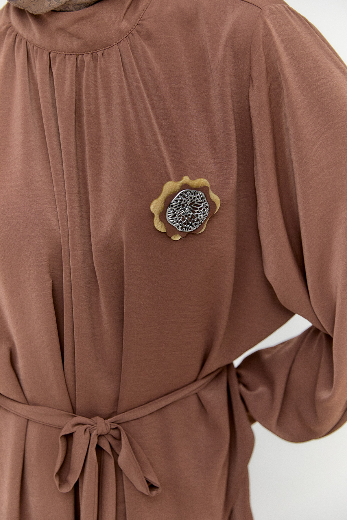 Kuşaklı Oversize İkili Takım, Tesettür Giyim