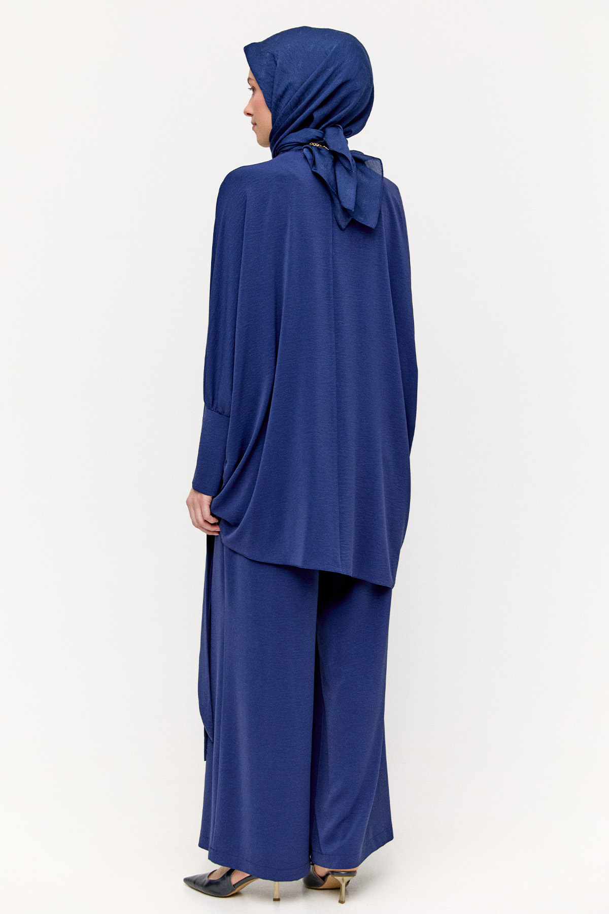 Bağlama Detaylı İkili Takım, Tesettür Giyim