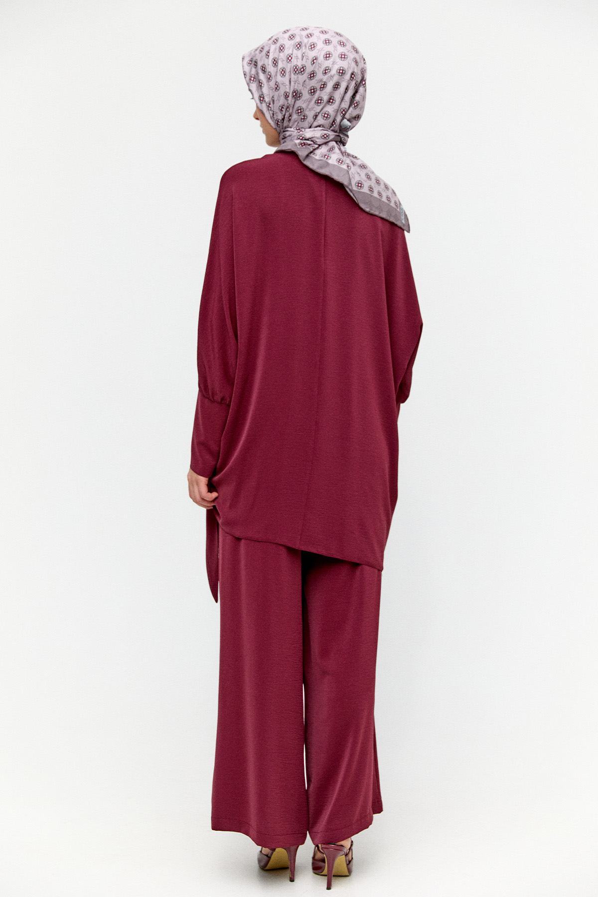 Bağlama Detaylı İkili Takım, Tesettür Giyim