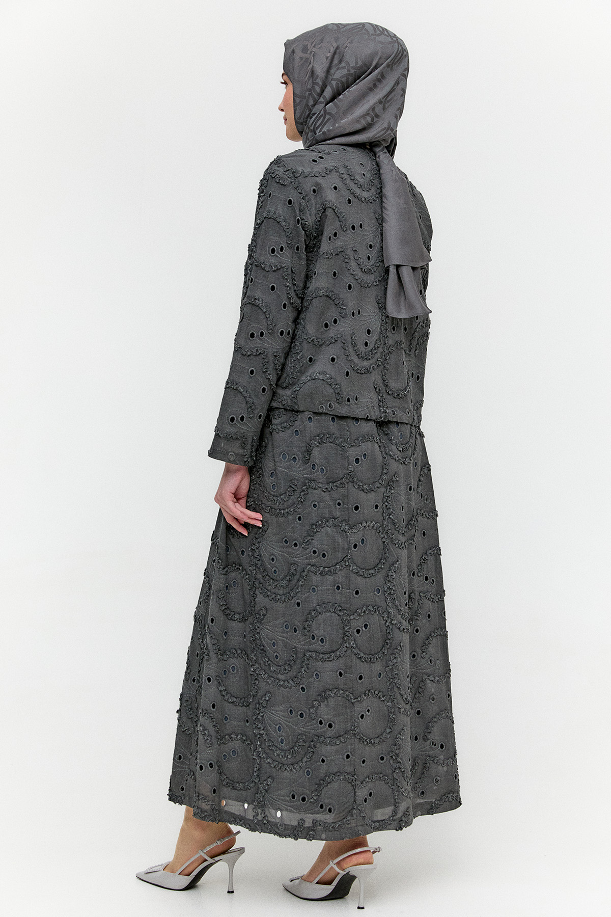 Ceket Etek İkili Yazlık Takım, Tesettür Giyim