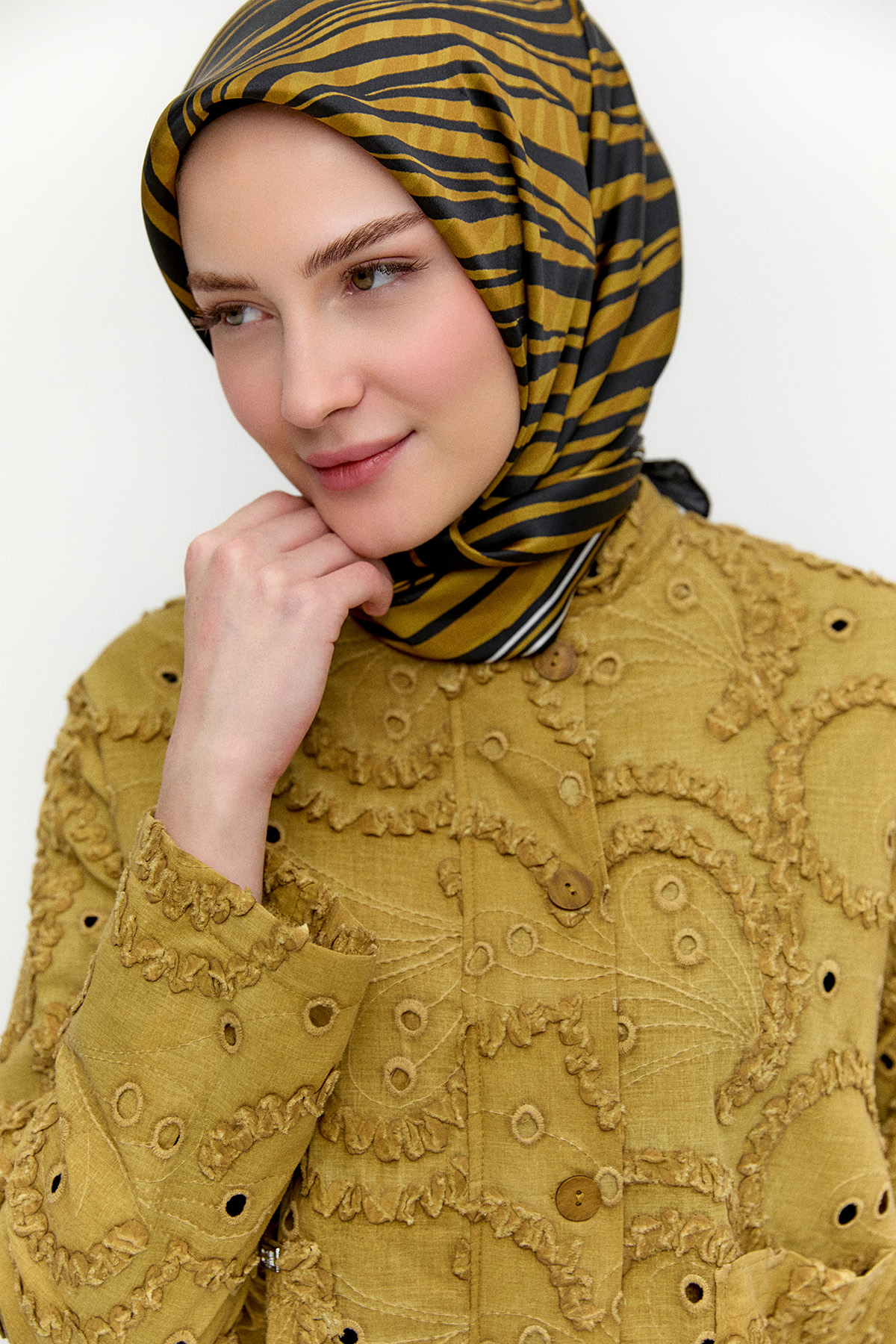 Ceket Etek İkili Yazlık Takım, Tesettür Giyim