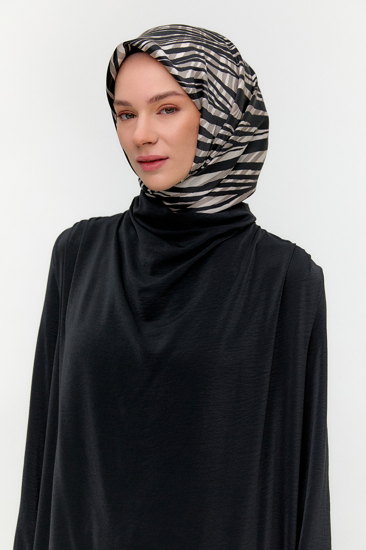 Degaje Yaka Stoperli İkili Takım, Tesettür Giyim